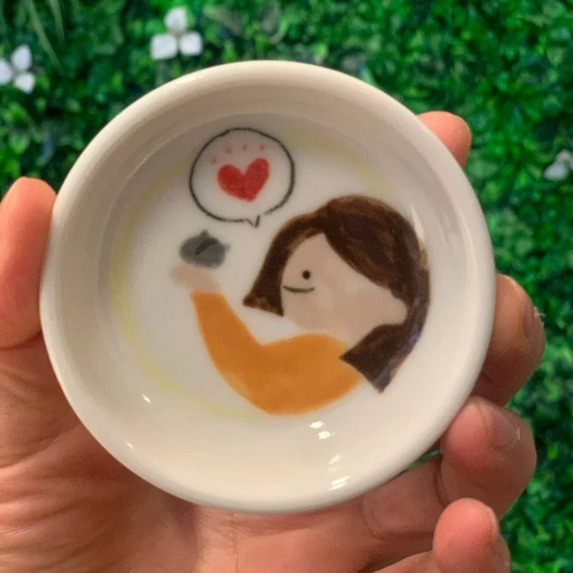 Techniques: Wheel-throwing, trimming, underglazing, glazing