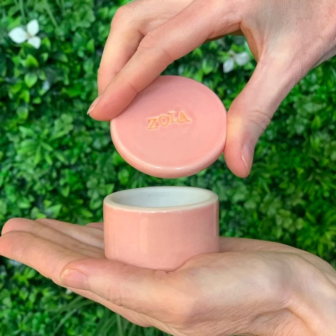 Techniques: Wheel-throwing, trimming, stamping, glazing