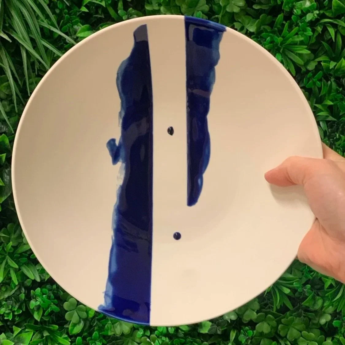 Techniques: Wheel-throwing large, trimming, glazing