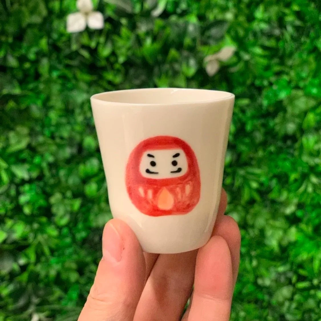 Techniques: Wheel-throwing, trimming, underglazing, glazing