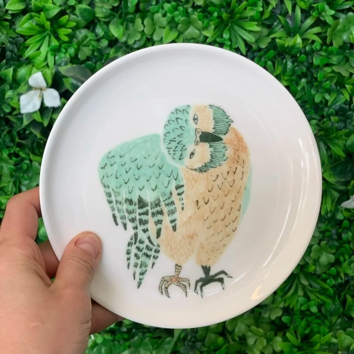 Techniques: Underglazing, glazing