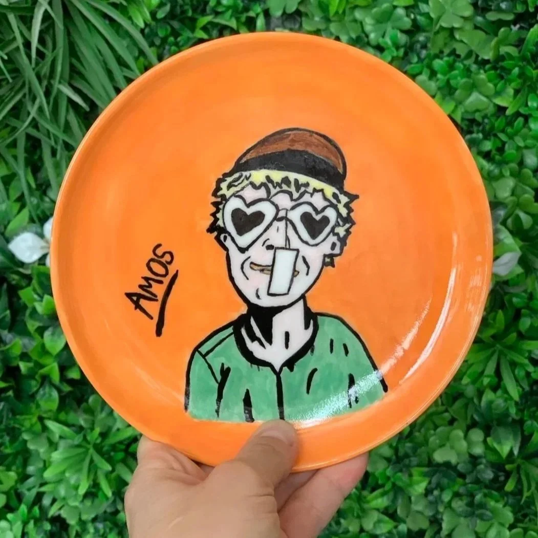 Techniques: Underglazing, glazing