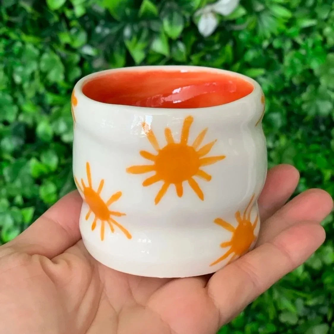 Techniques: Wheel-throwing, underglazing, glazing