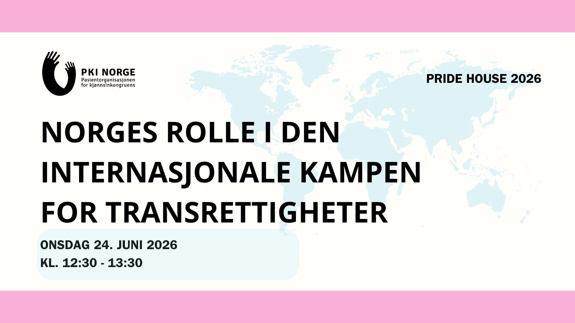 Pride House: Norges rolle i den internasjonale kampen for transrettigheter