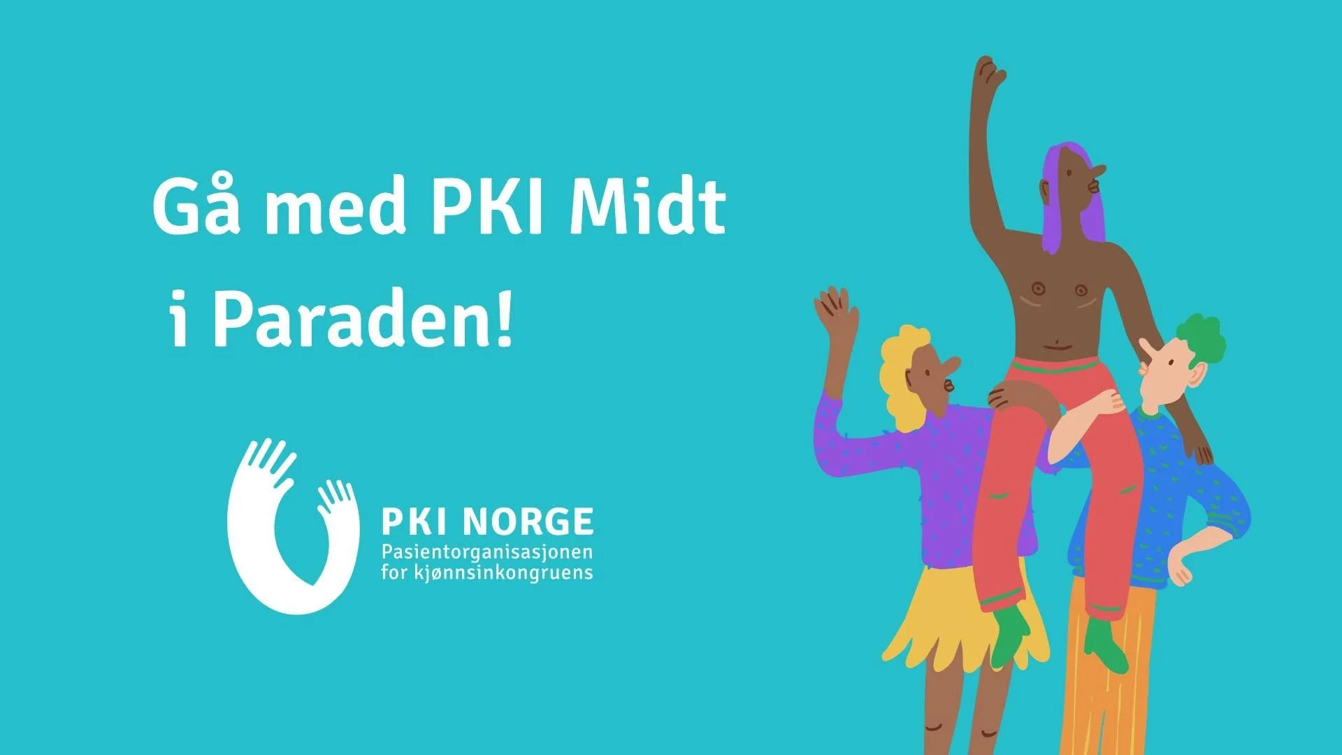 Gå med PKI Midt i Paraden på Trondheim Pride