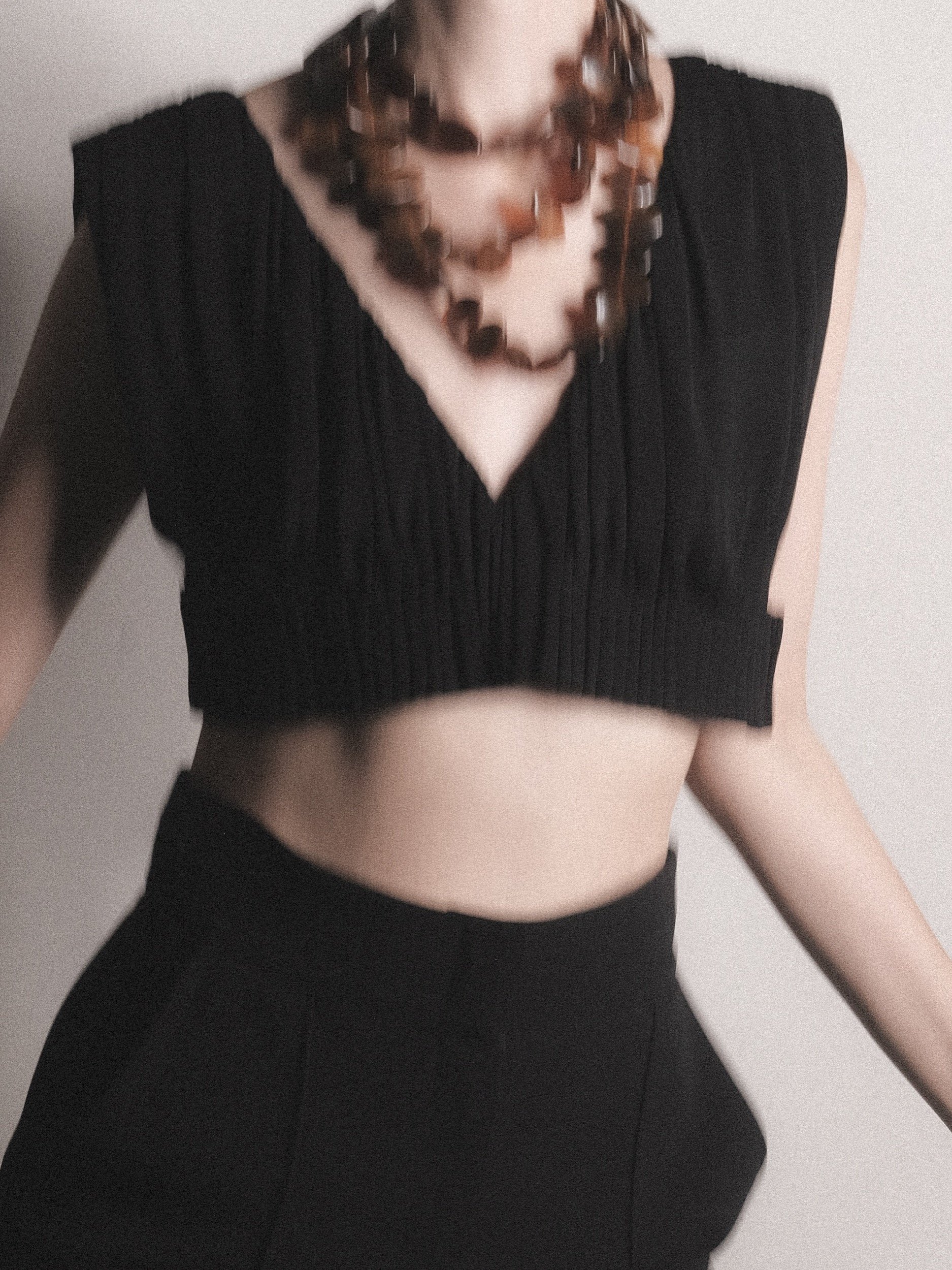 Yves Saint Laurent Rive Gauche Pleated Top at Kayten Schmidt