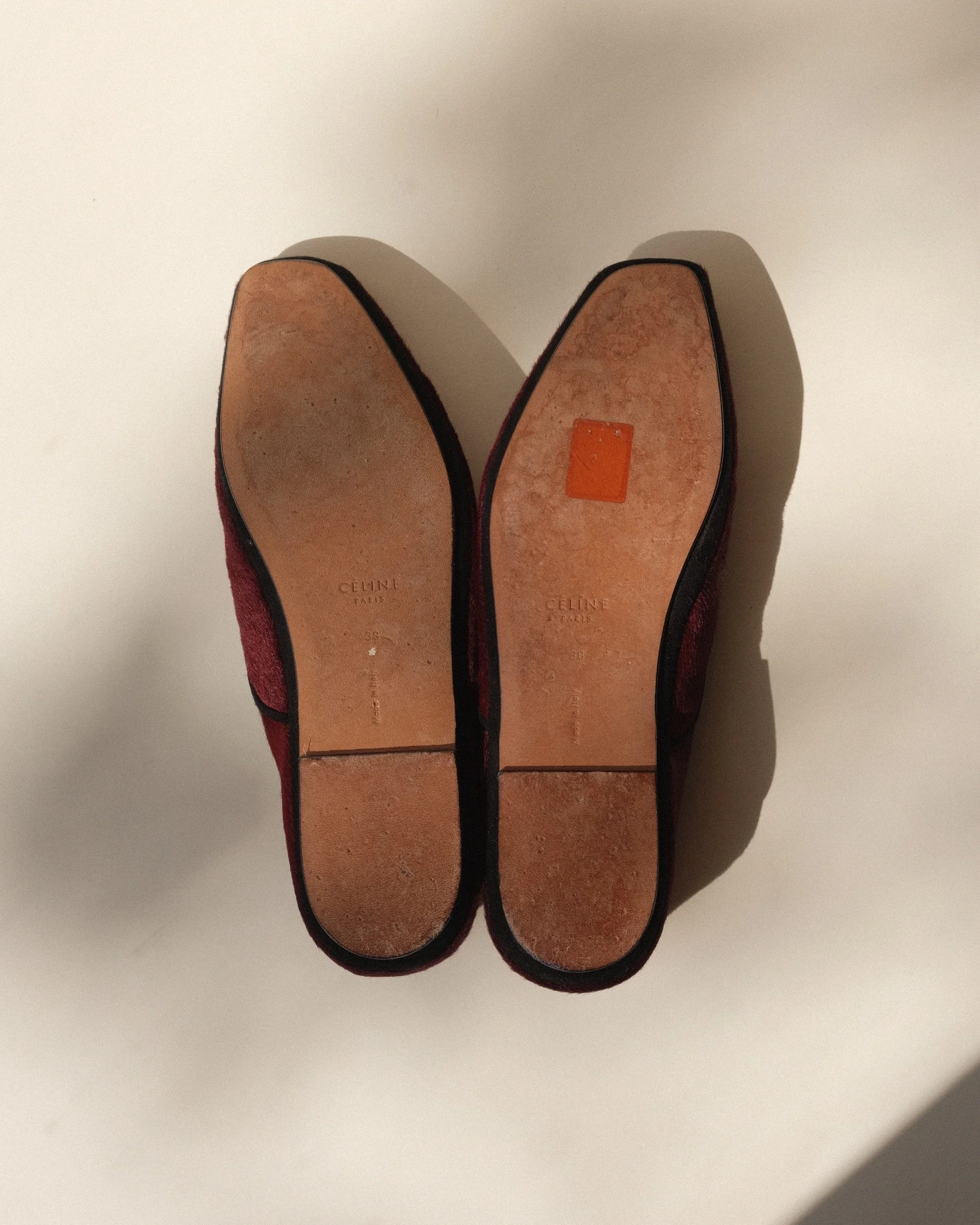 Céline Phoebe Philo Pony Hair Smoking Slipper SS13 at Kayten Schmidt