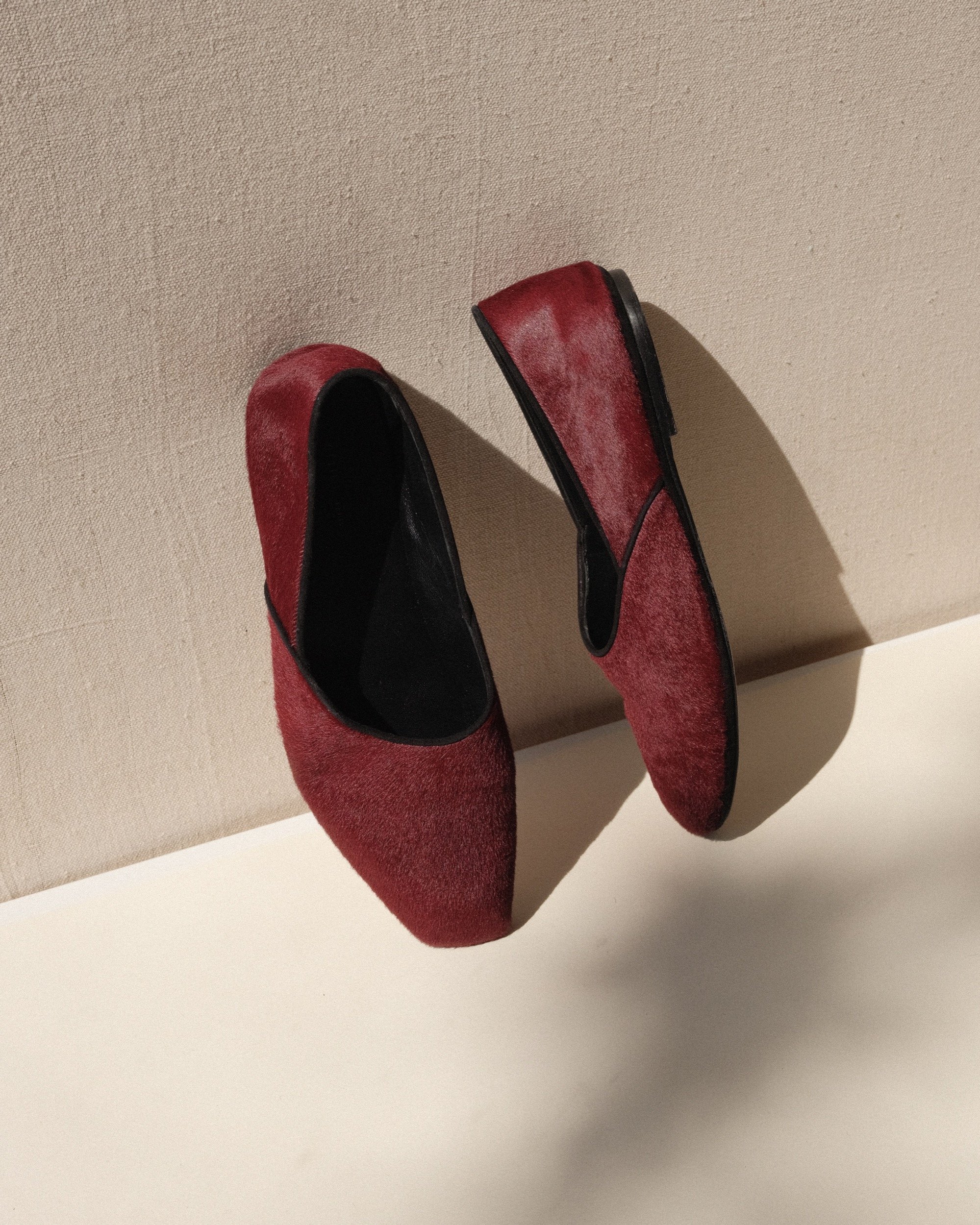 Céline Phoebe Philo Pony Hair Smoking Slipper SS13 at Kayten Schmidt