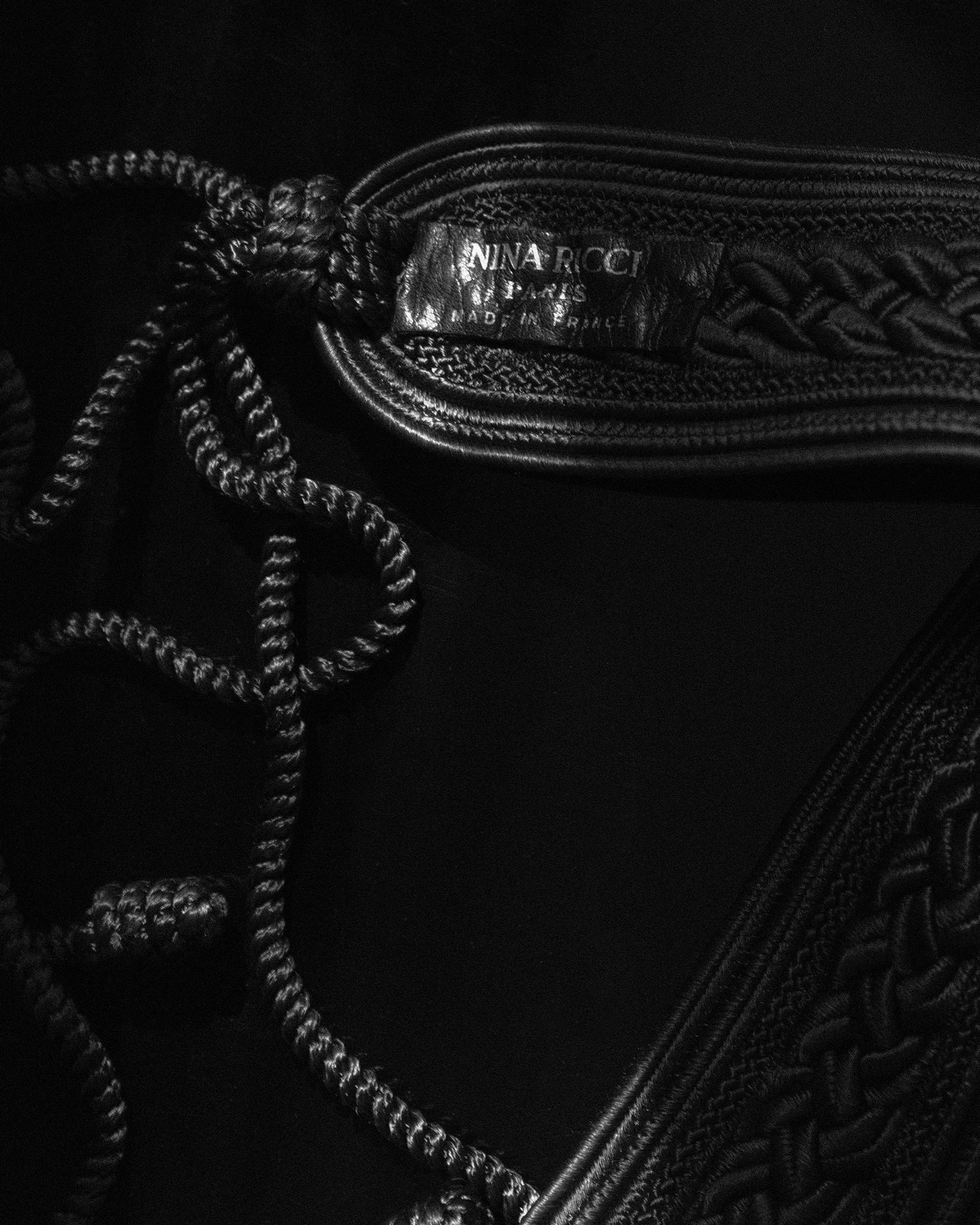 90's Nina Ricci Passementerie Belt at Kayten Schmidt