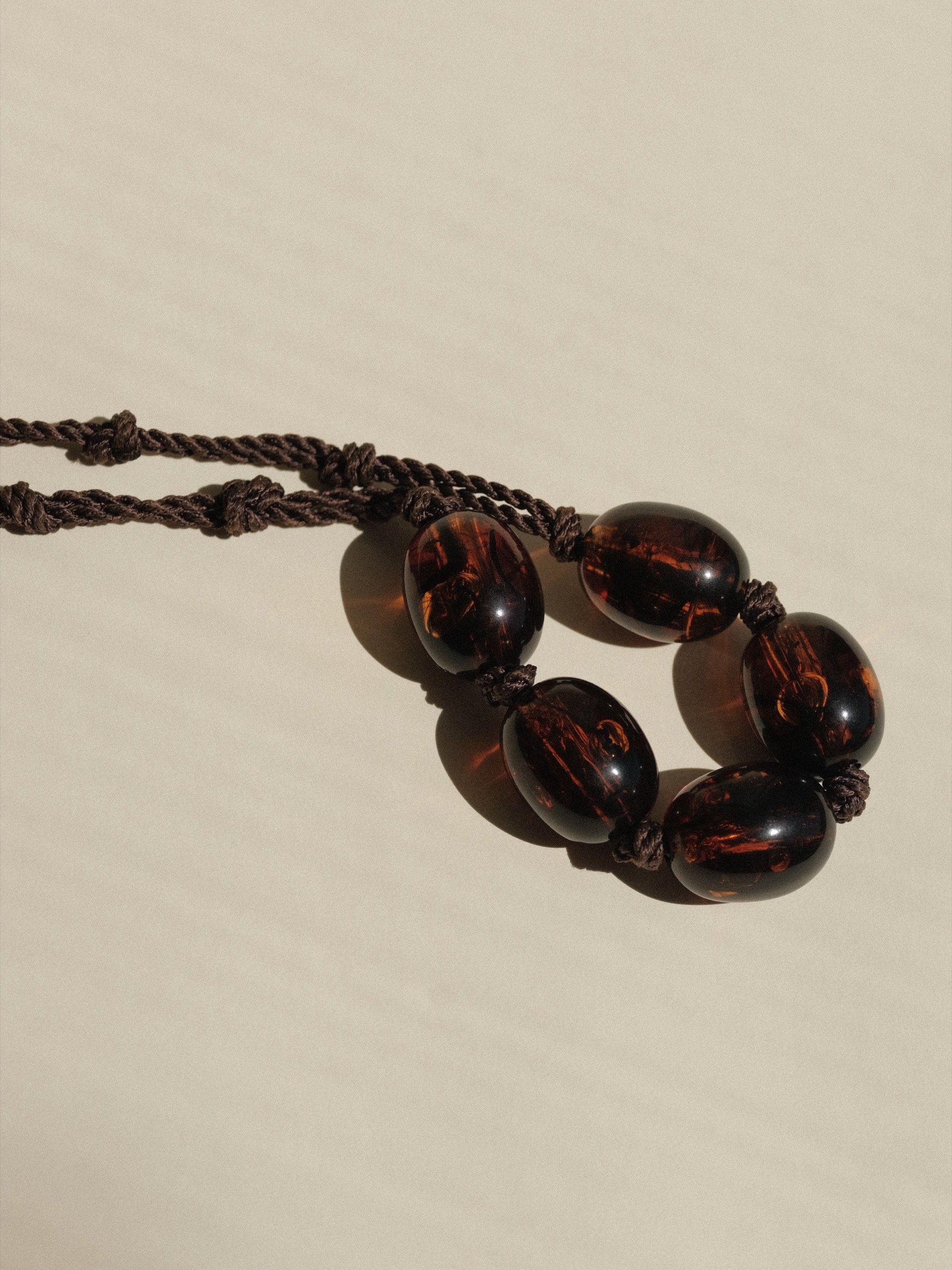 James Galanos Knotted Bead Necklace at Kayten Schmidt