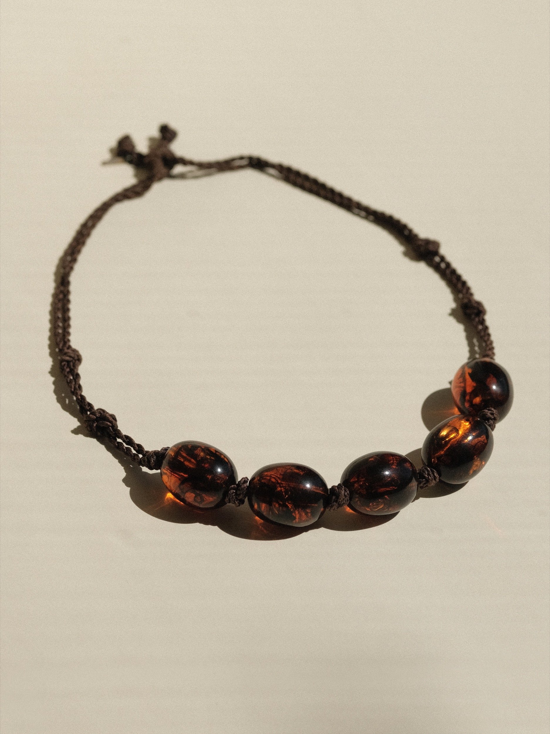 James Galanos Knotted Bead Necklace at Kayten Schmidt