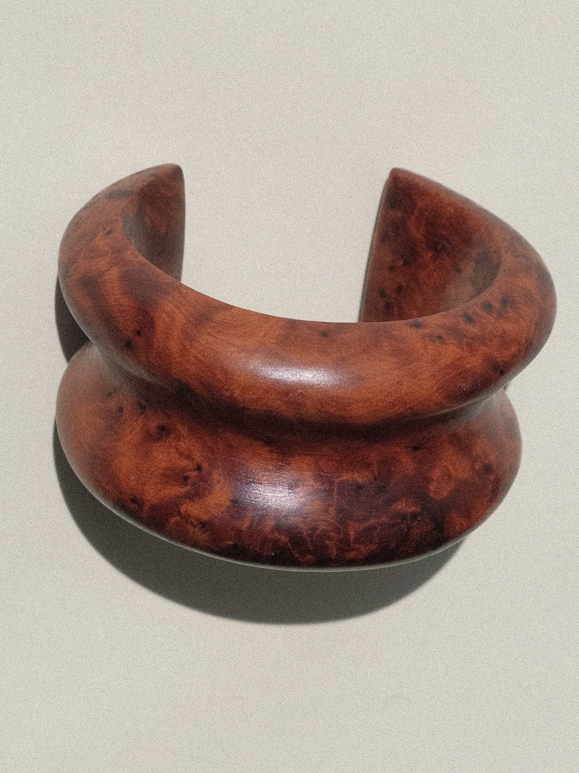 Burl Wood Cuff at Kayten Schmidt