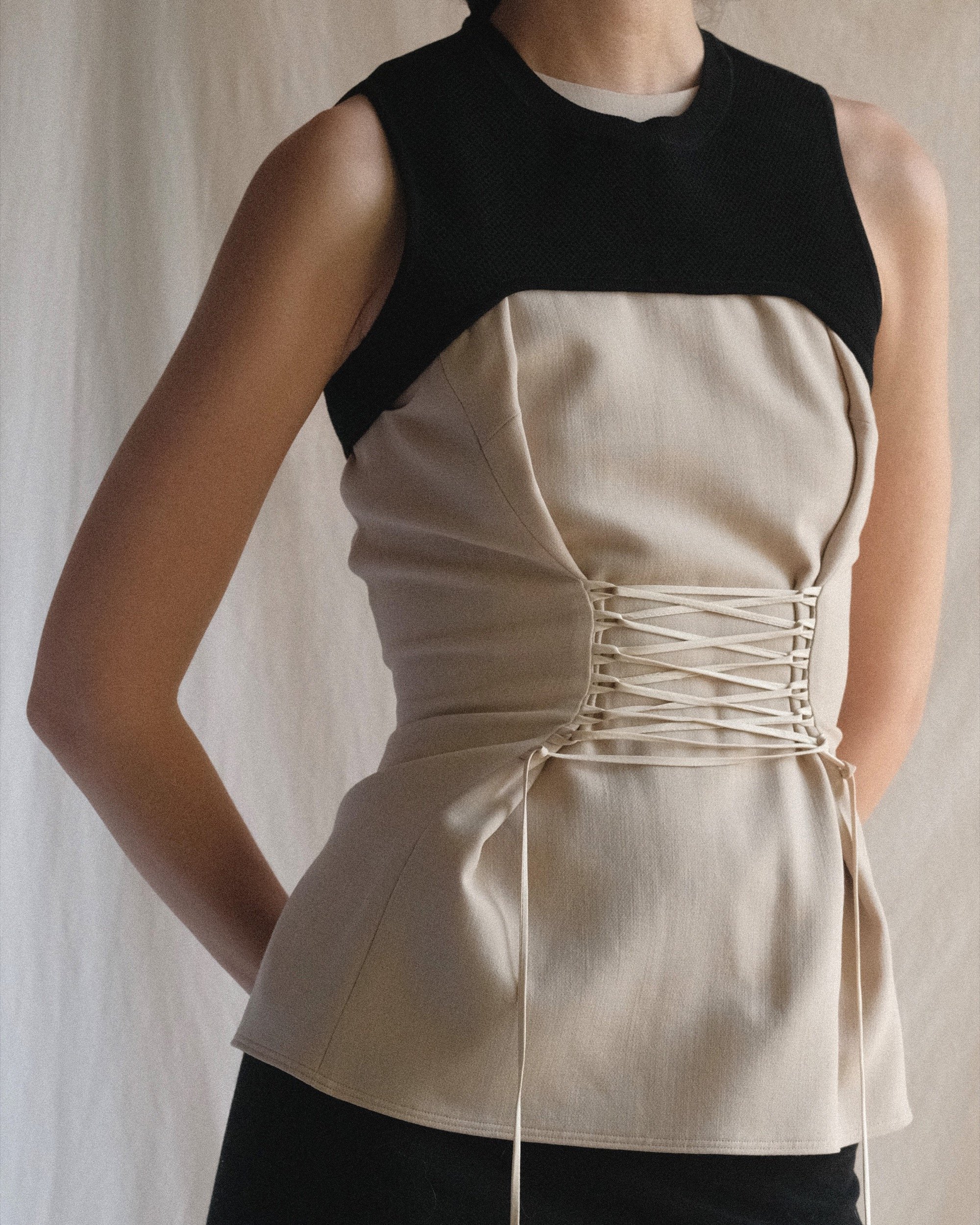 Valentino Crop Crew Neck Harness 2000's at Kayten Schmidt