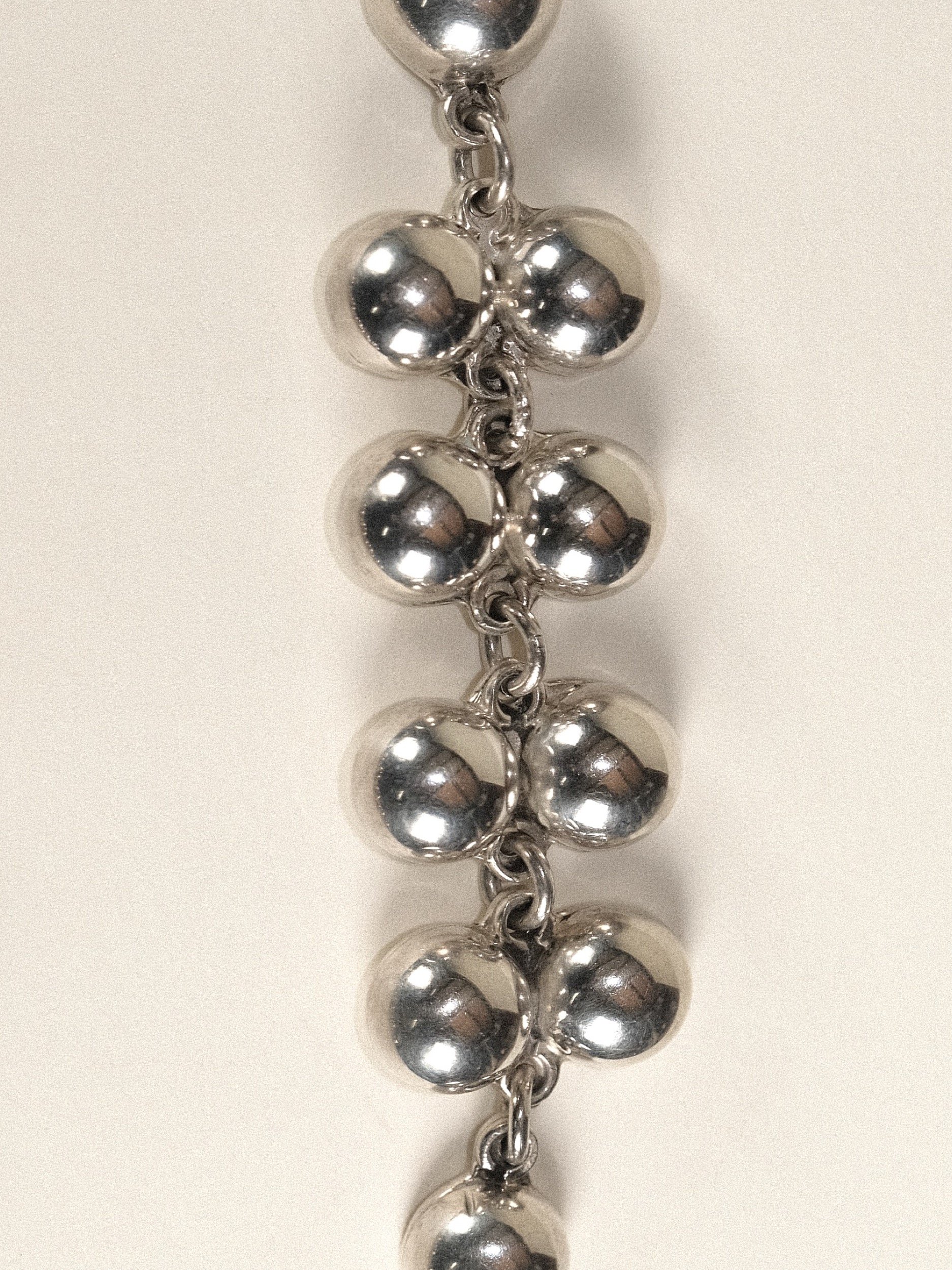 Modernist Sterling Drop Earrings at Kayten Schmidt