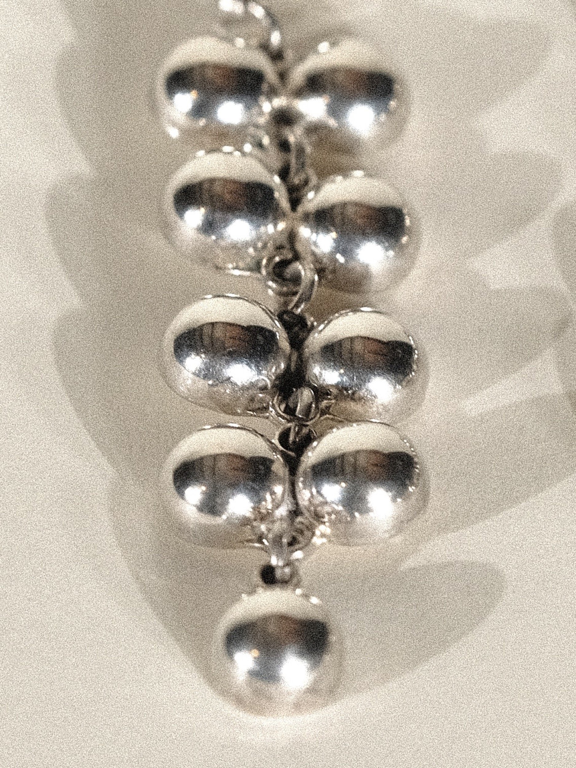 Modernist Sterling Drop Earrings at Kayten Schmidt