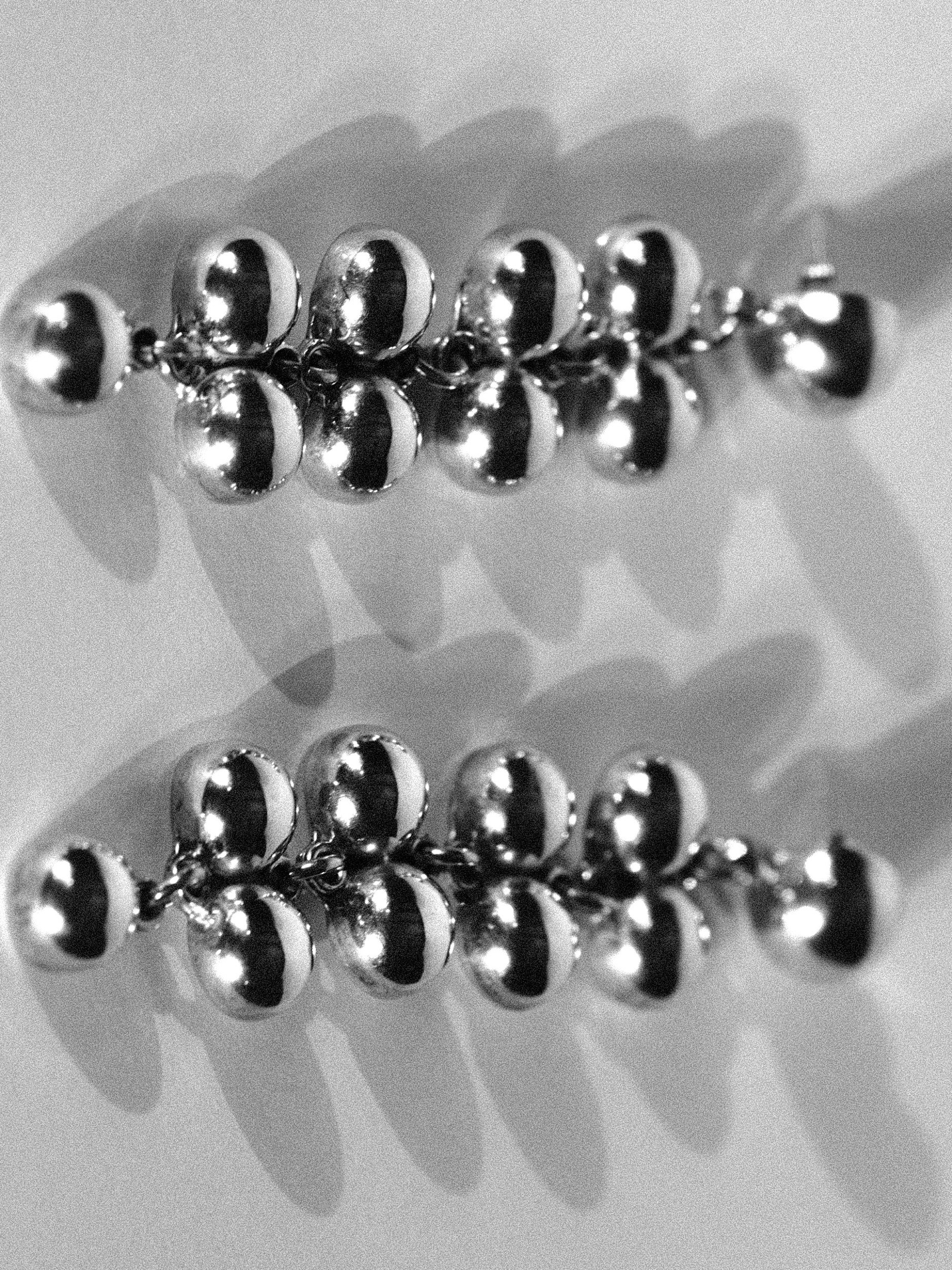 Modernist Sterling Drop Earrings at Kayten Schmidt