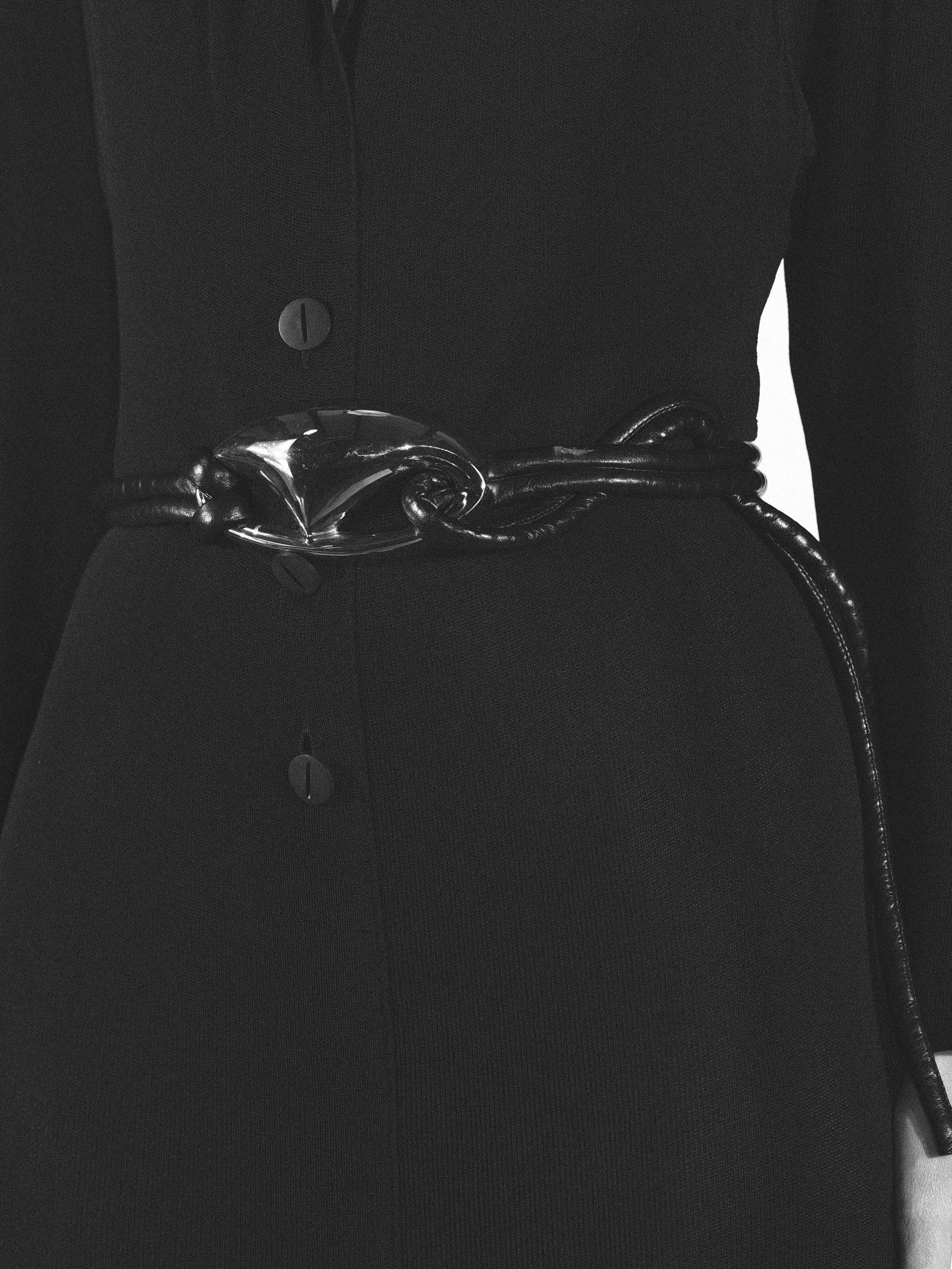 Patricia Von Musulin Leather Belt 1982 at Kayten Schmidt