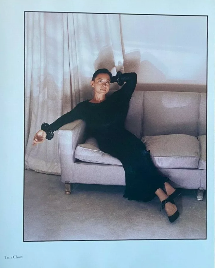 Tina Chow by Eric Boman, Marie Claire 1988