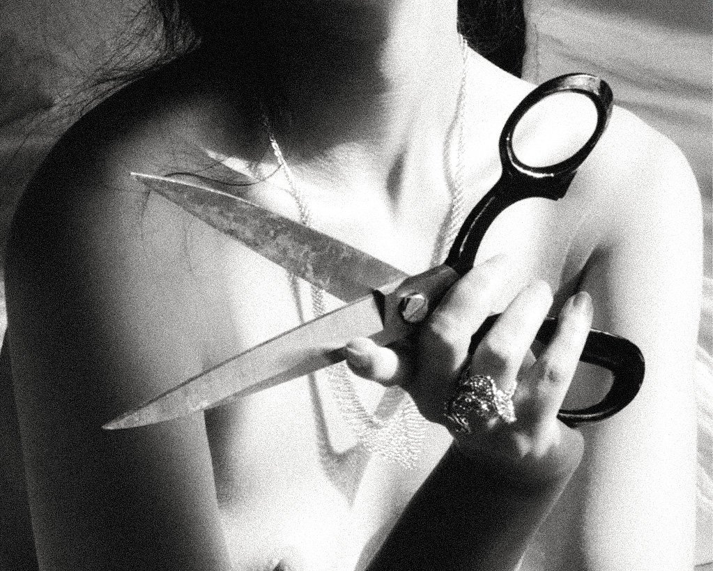 Elsa Peretti with Scissors Kayten Schmidt