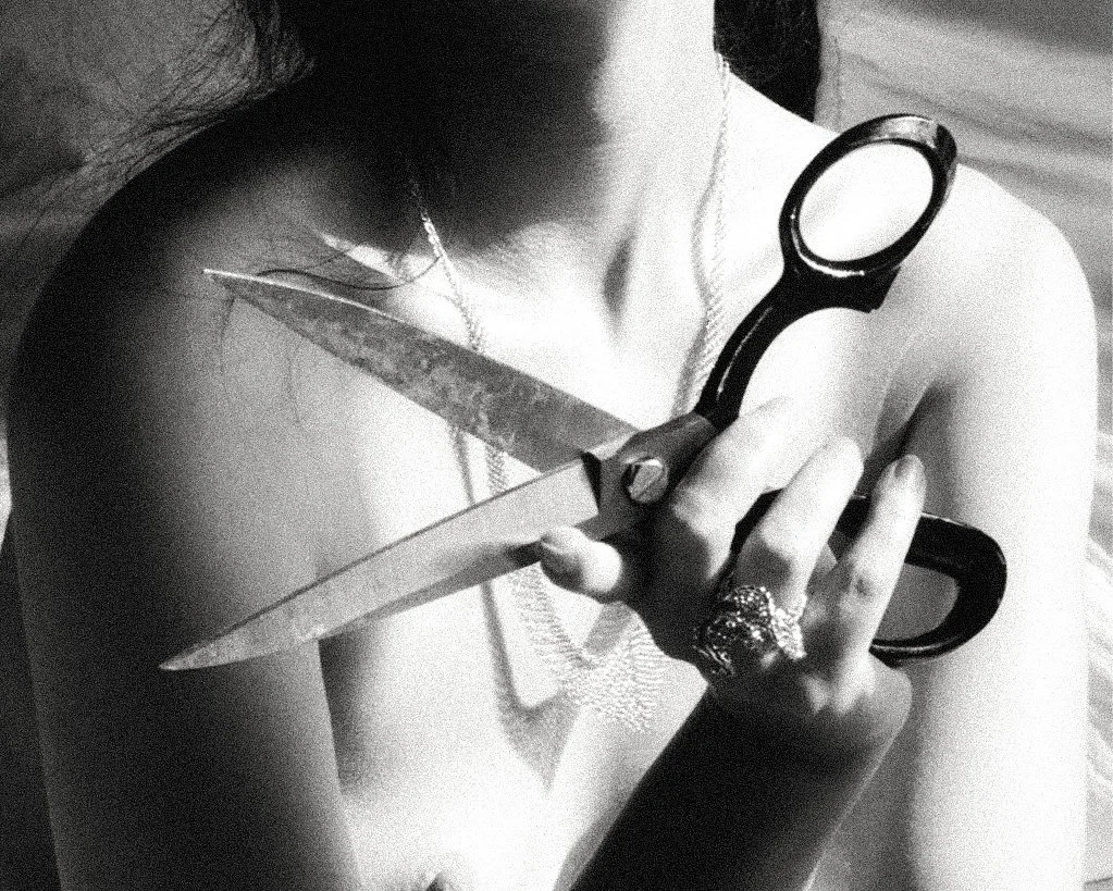 Elsa Peretti with Scissors
