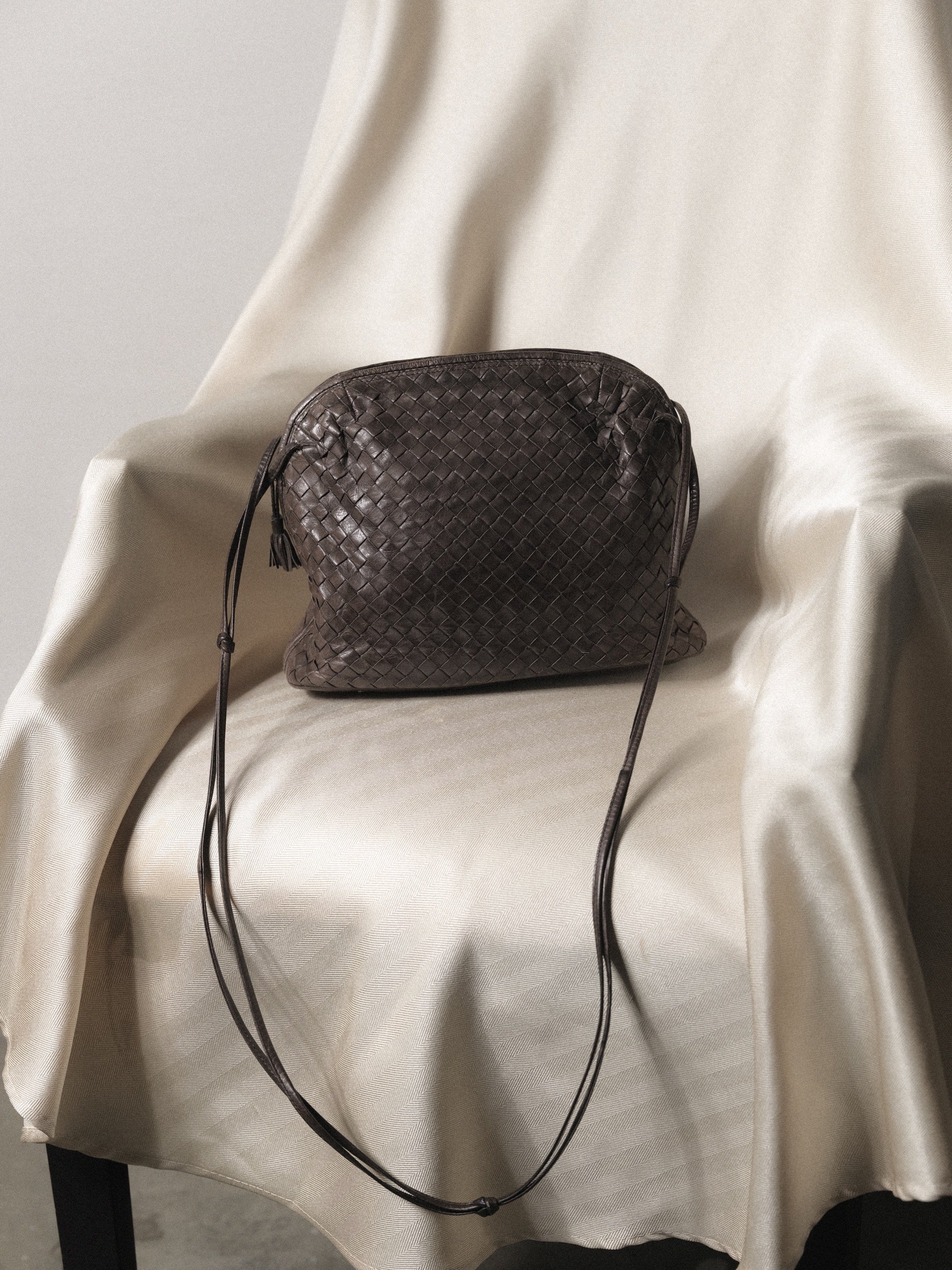1980's / 1990's Classic Bottega Veneta Intrecciato Bag at Kayten Schmidt