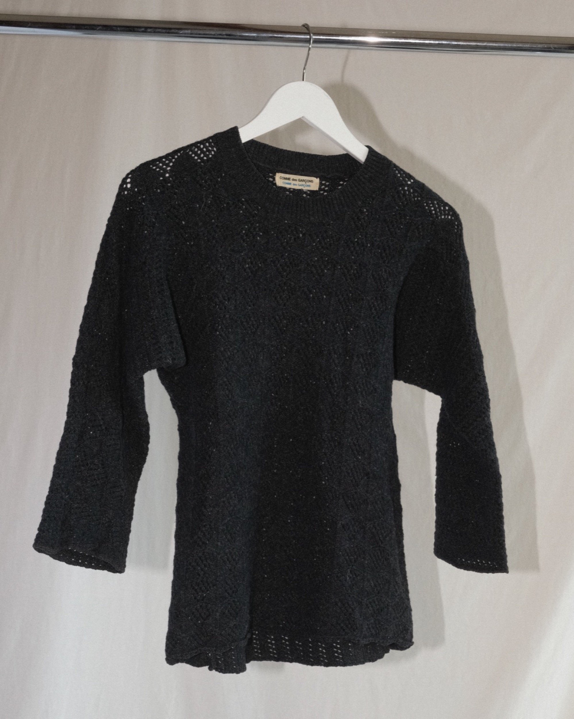Comme des Garçons Bracelet Sleeve Sweater Circa 1980's / 90's Small at Kayten Schmidt