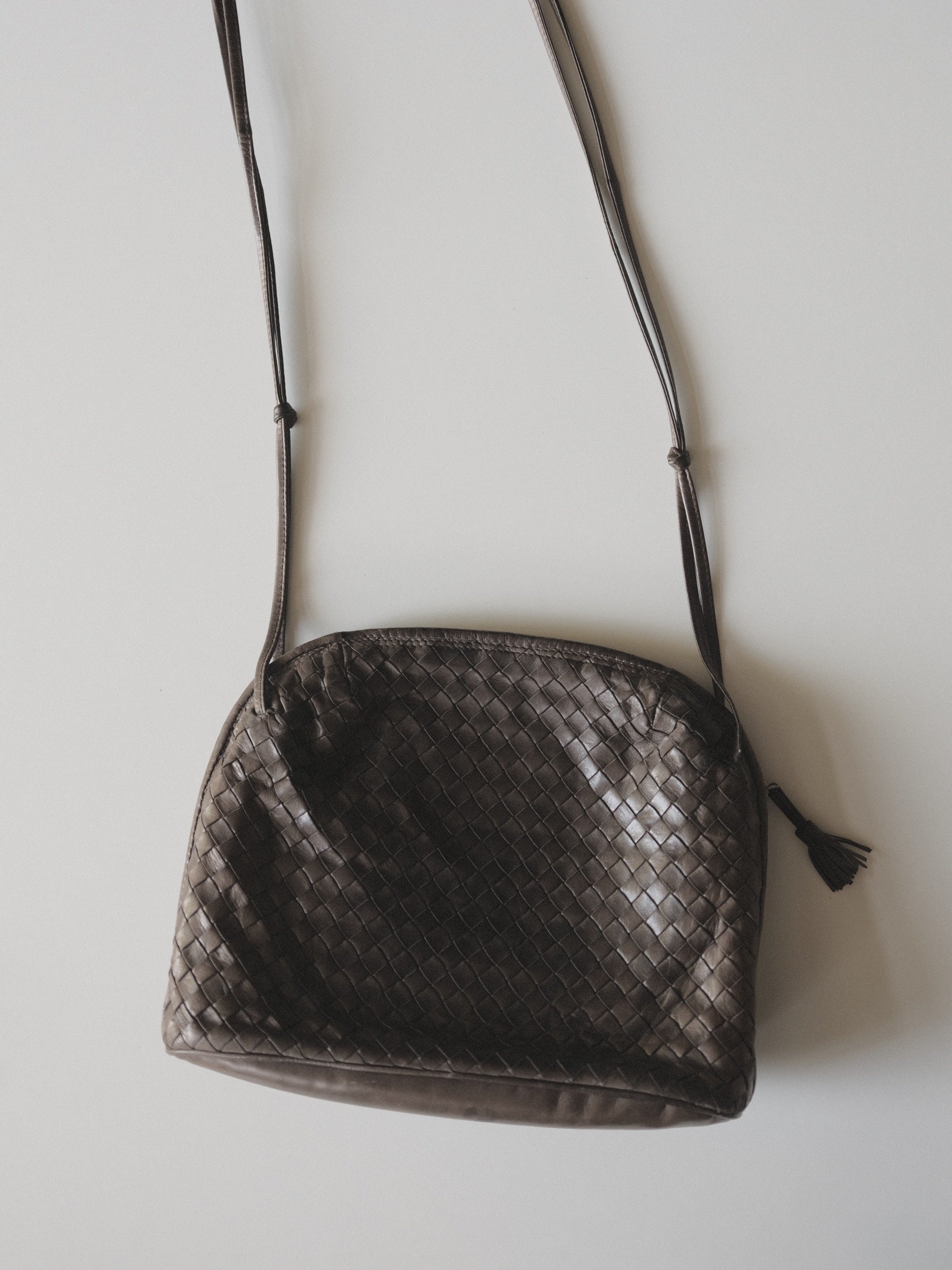 1980's / 1990's Classic Bottega Veneta Intrecciato Bag at Kayten Schmidt