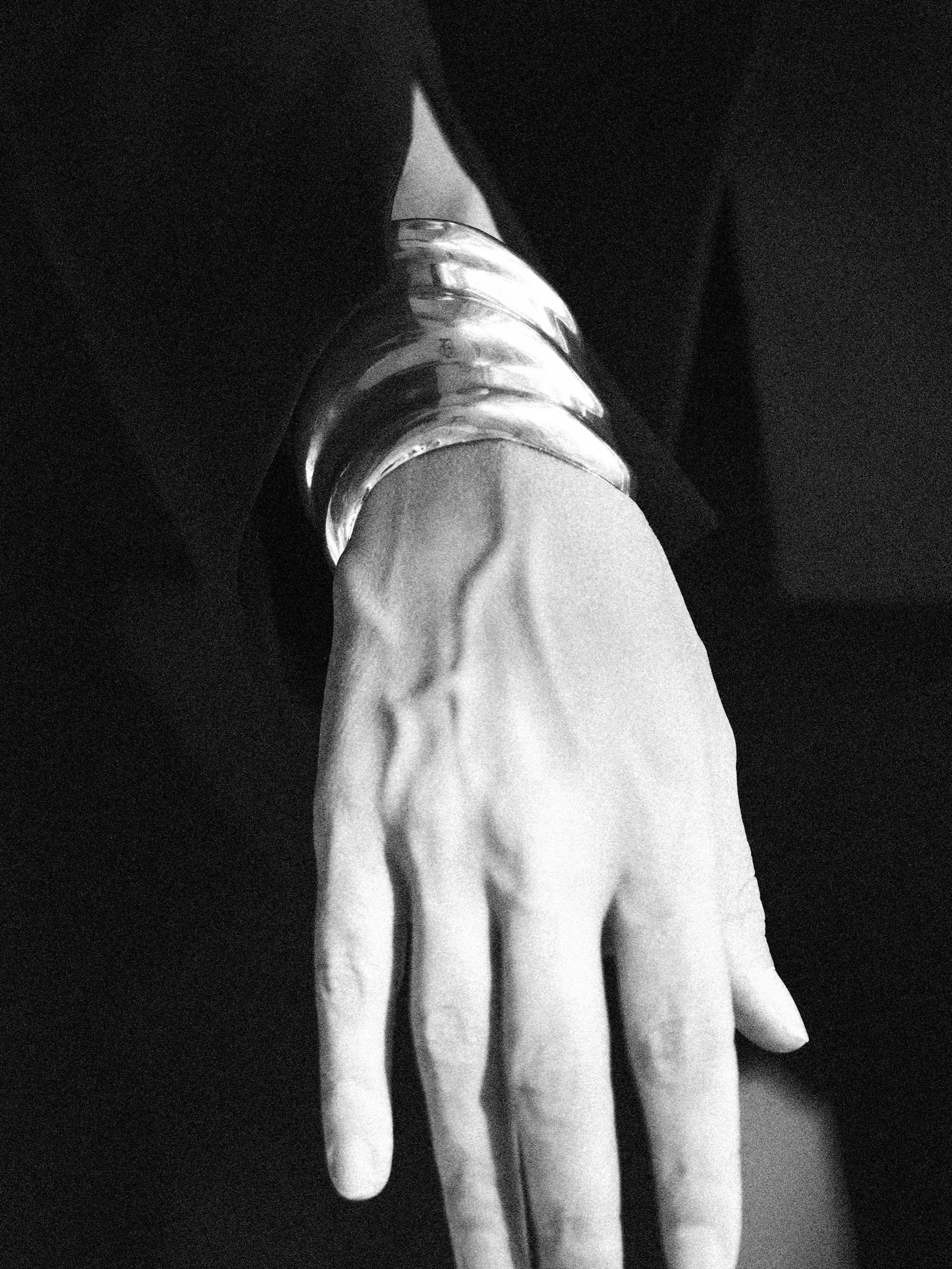 Sterling Silver Ribbed Cuff at Kayten Schmidt