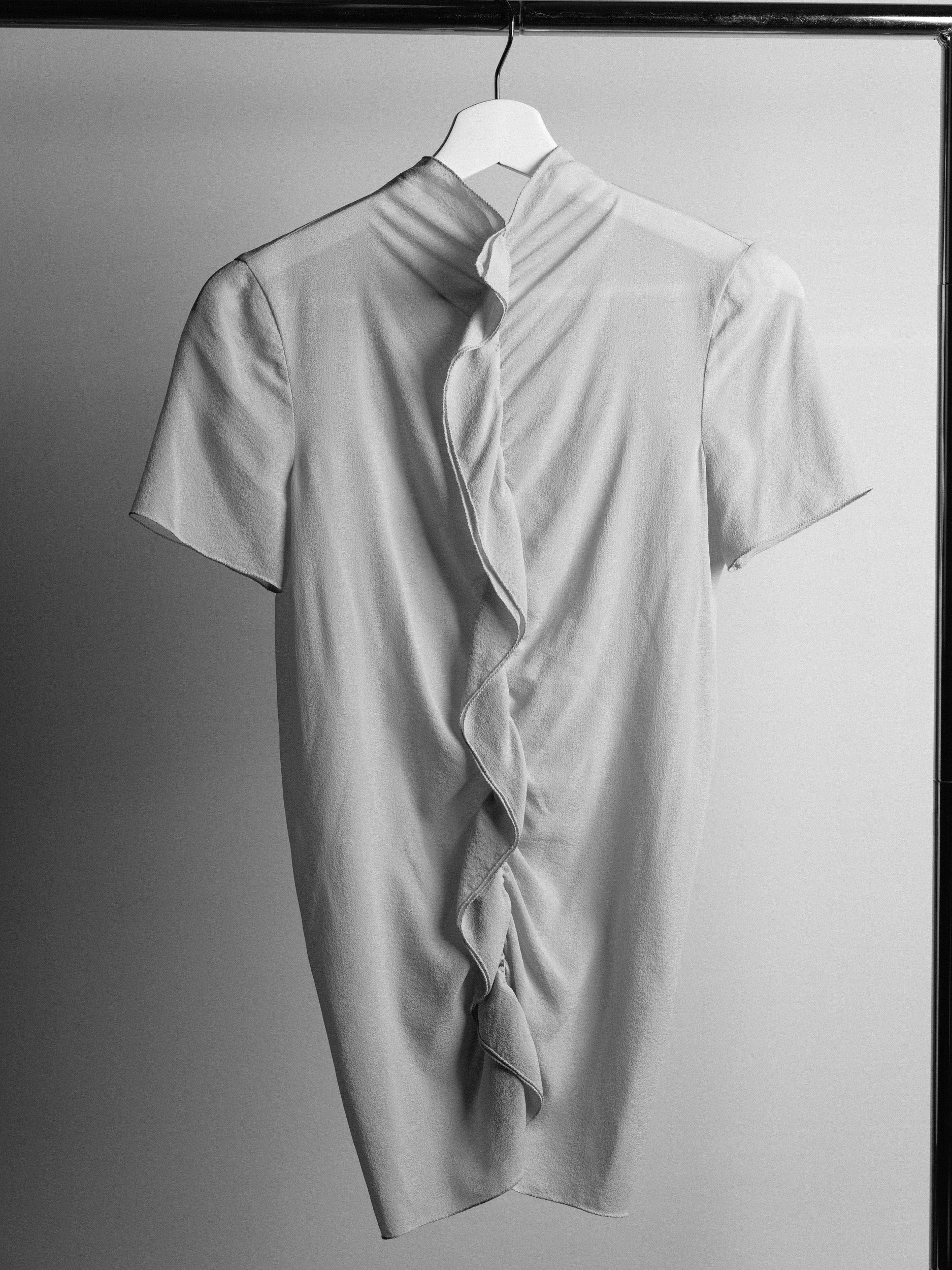 Prada Silk Ruched Top circa 2000 at Kayten Schmidt
