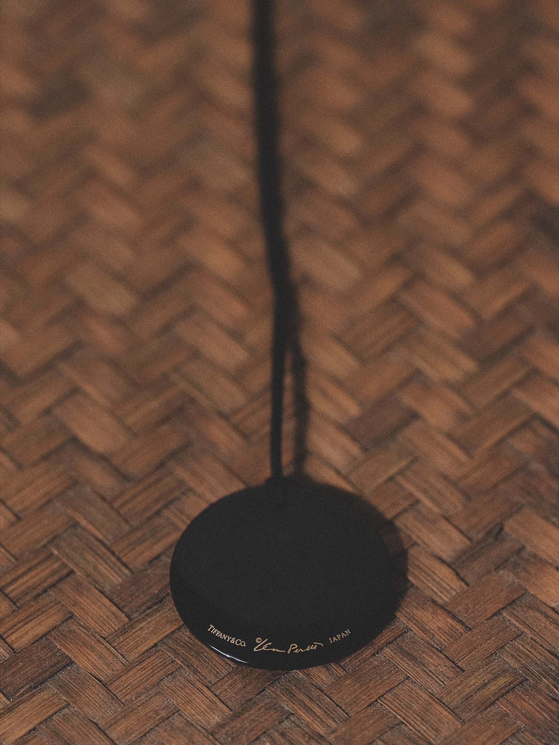 Elsa Peretti Black Lacquer Pendant at Kayten Schmidt