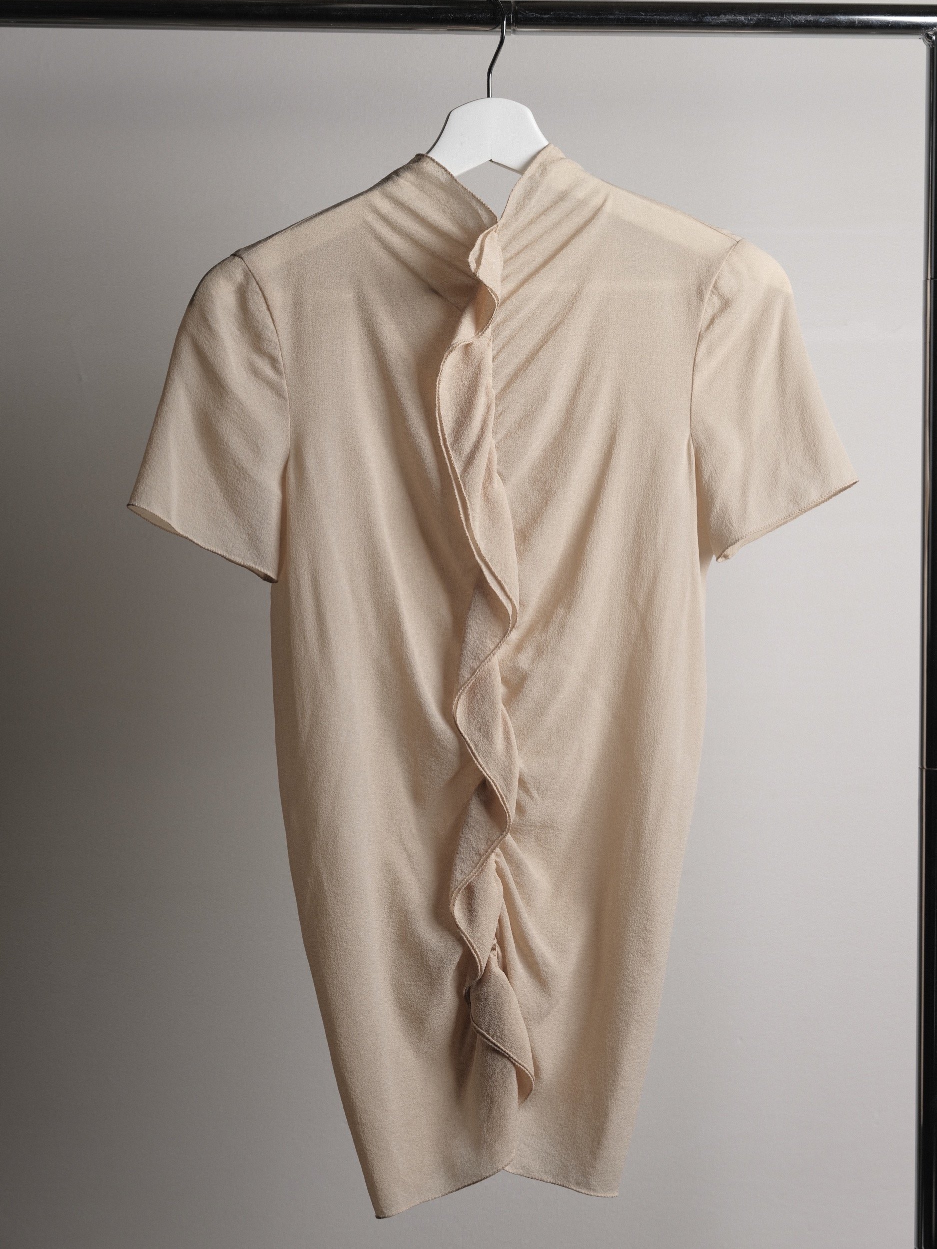 Prada Silk Ruched Top circa 2000 at Kayten Schmidt