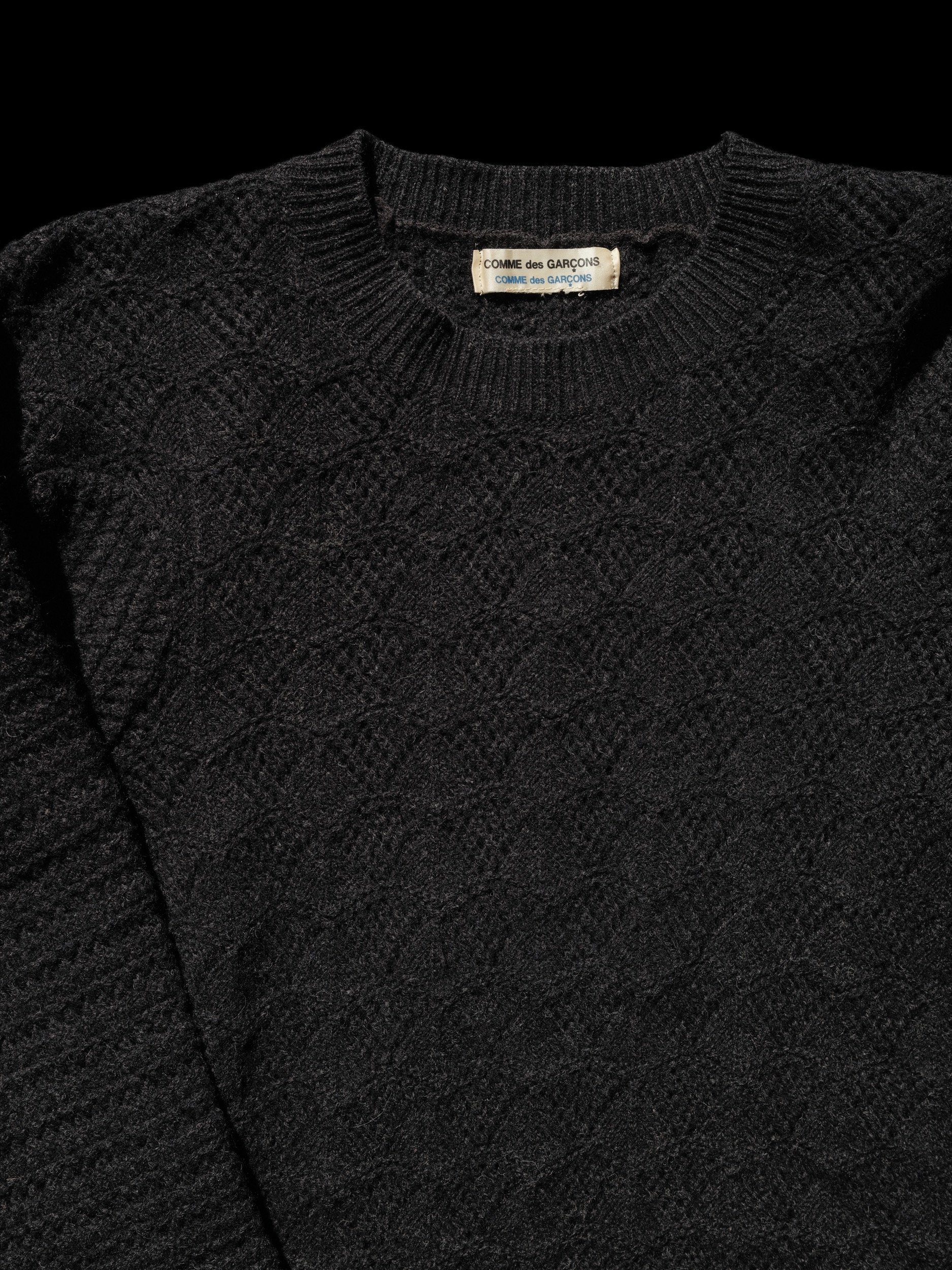Comme des Garçons Bracelet Sleeve Sweater Circa 1980's / 90's Small at Kayten Schmidt