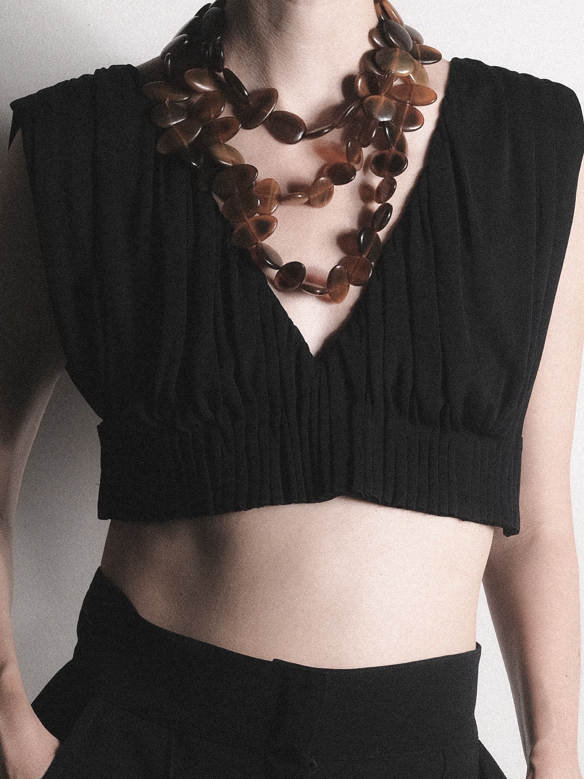 Yves Saint Laurent Rive Gauche Pleated Top at Kayten Schmidt
