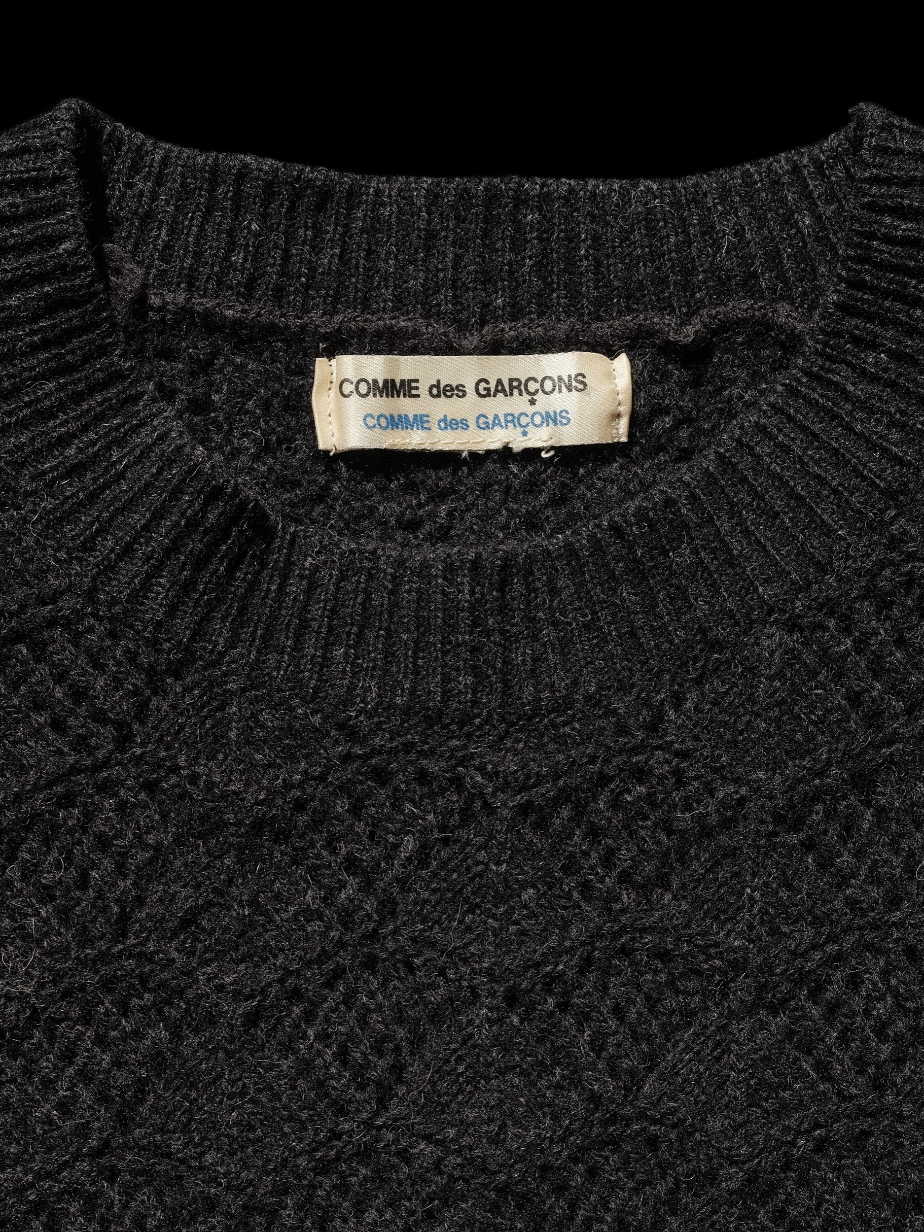 Comme des Garçons Bracelet Sleeve Sweater Circa 1980's / 90's Small at Kayten Schmidt