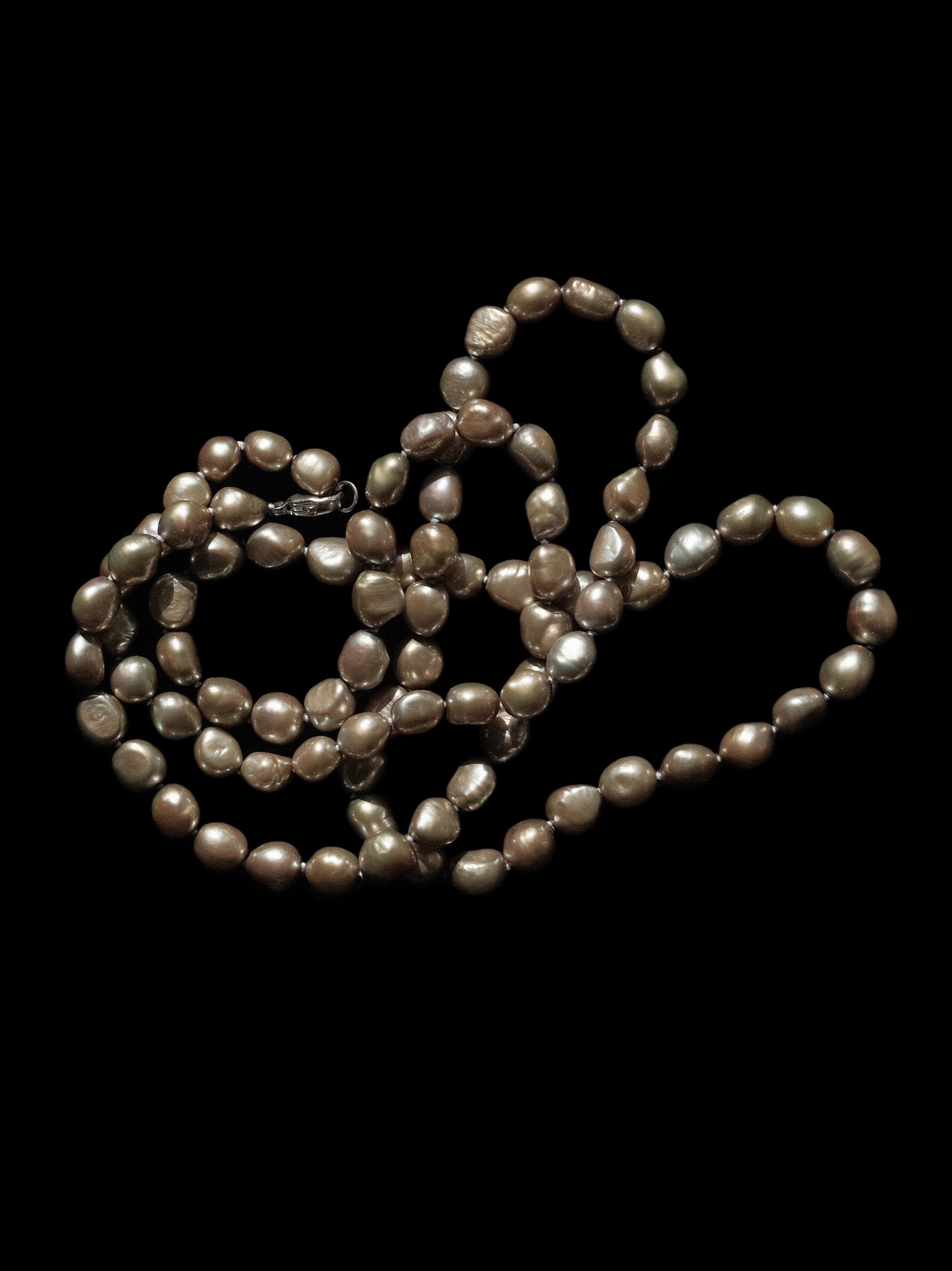 36 inch Hand-Knotted Freshwater Pearl Necklace at Kayten Schmidt