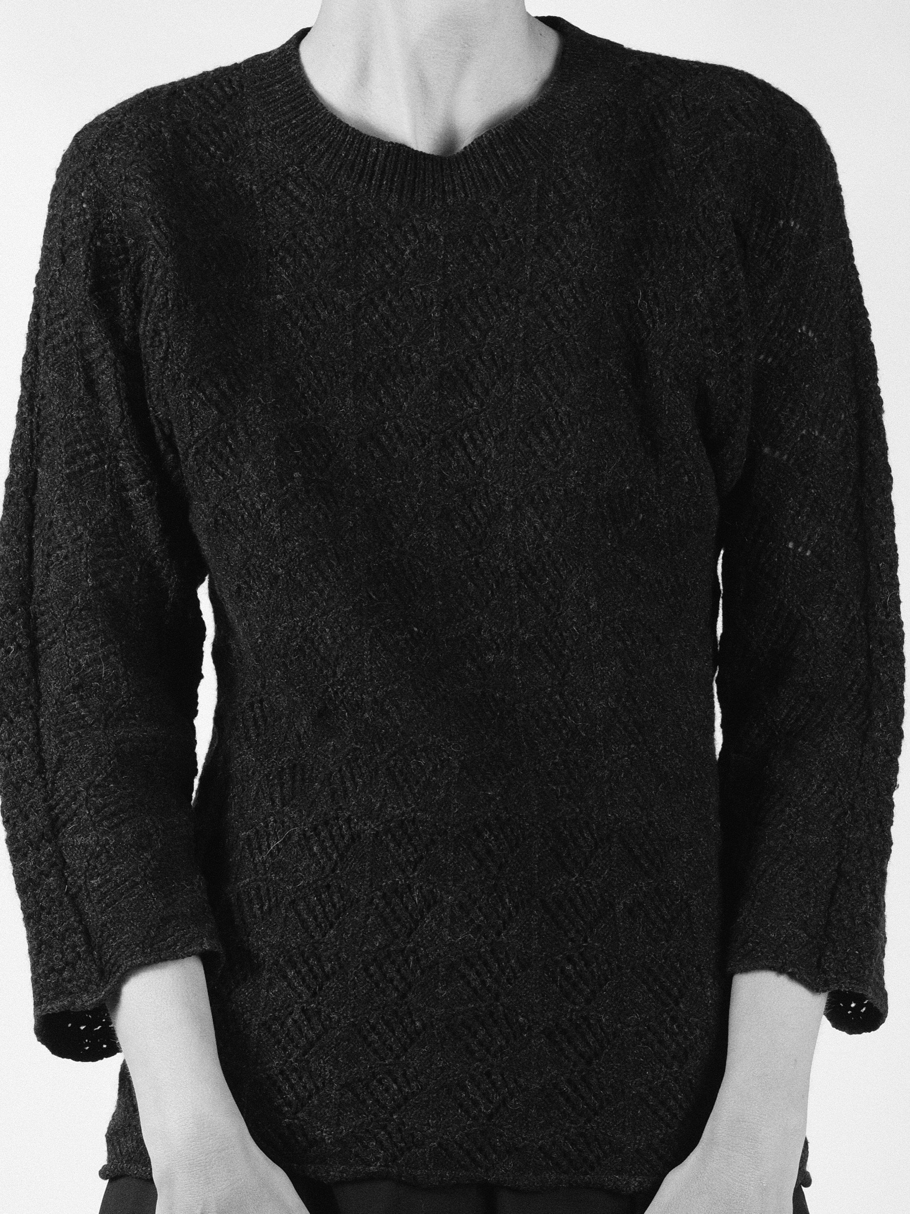 Comme des Garçons Bracelet Sleeve Sweater Circa 1980's / 90's Small at Kayten Schmidt