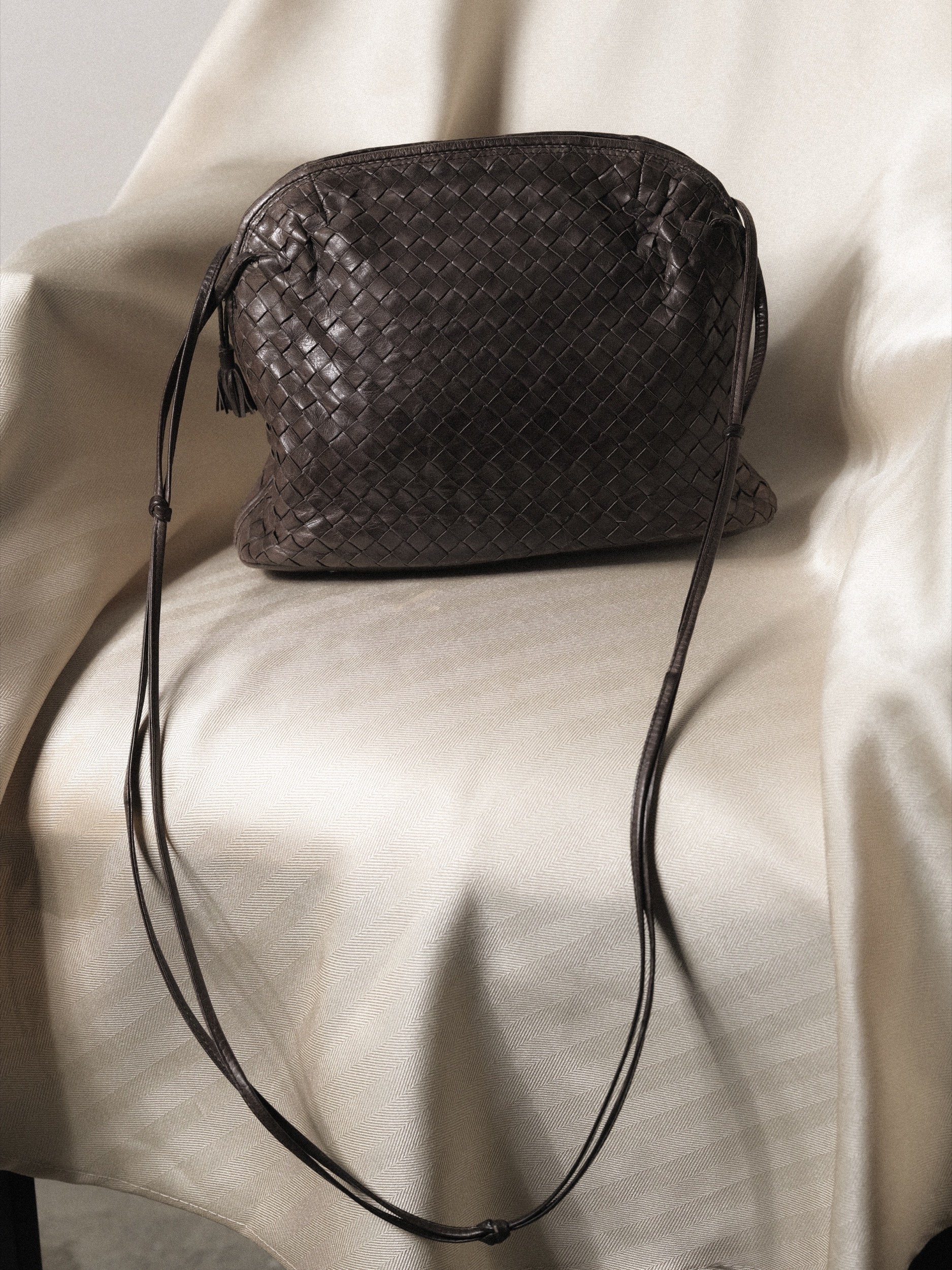 1980's / 1990's Classic Bottega Veneta Intrecciato Bag at Kayten Schmidt