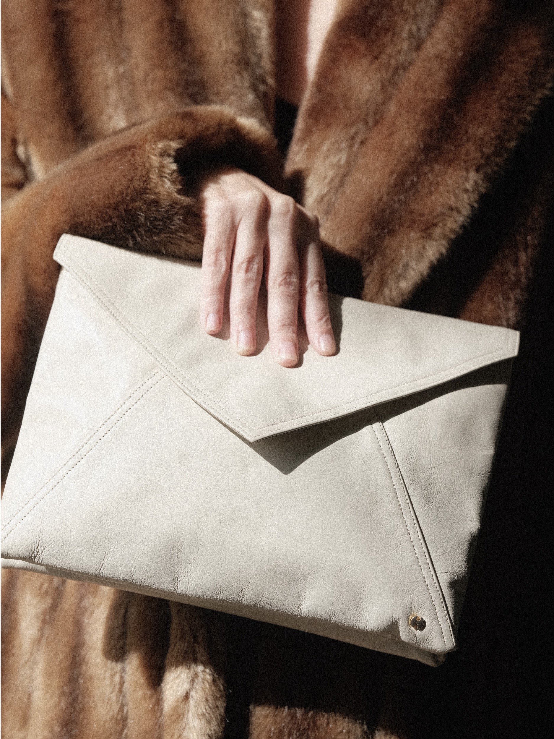 1970's Halston Envelope Bag