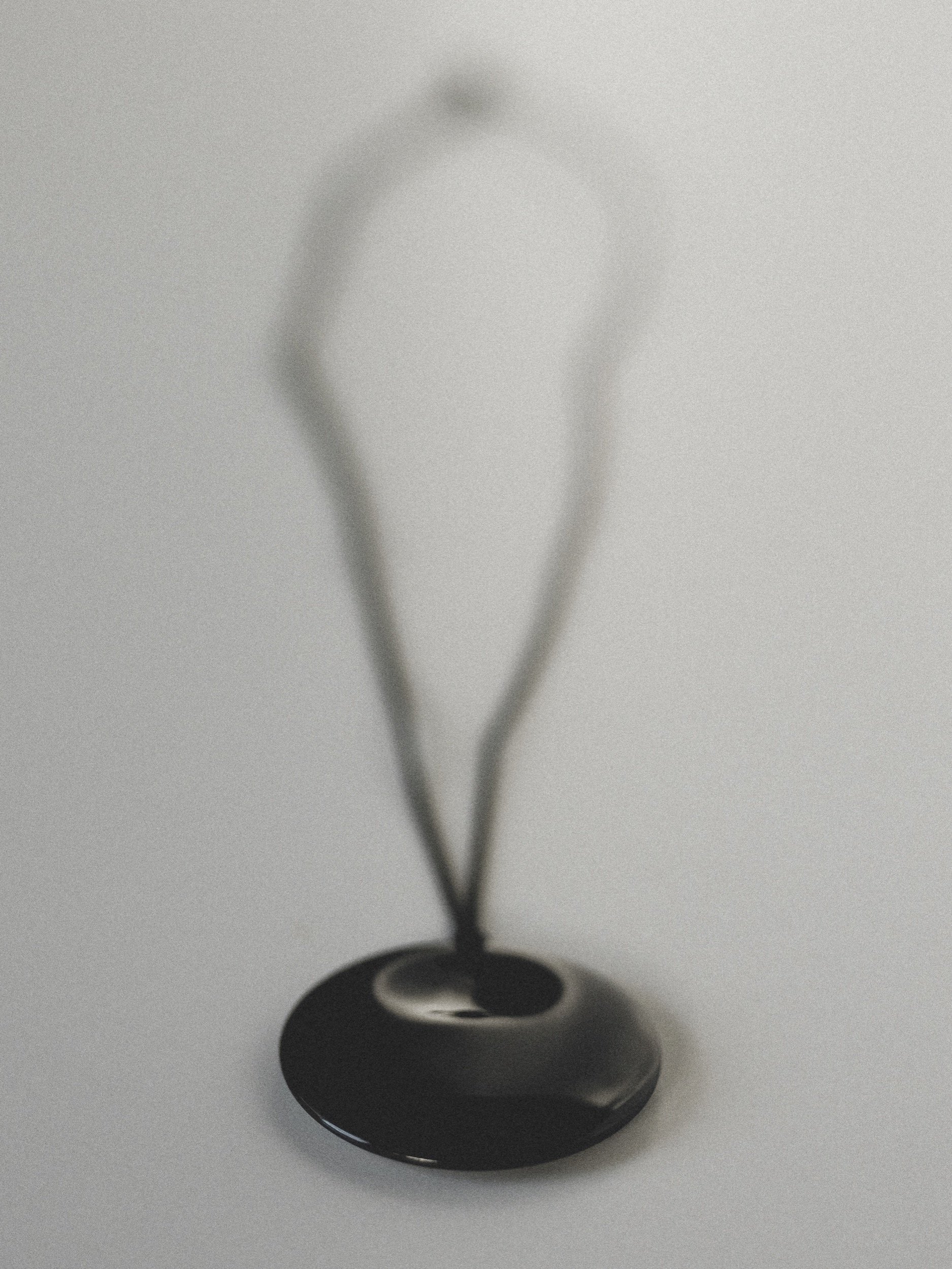 Elsa Peretti Black Lacquer Pendant at Kayten Schmidt