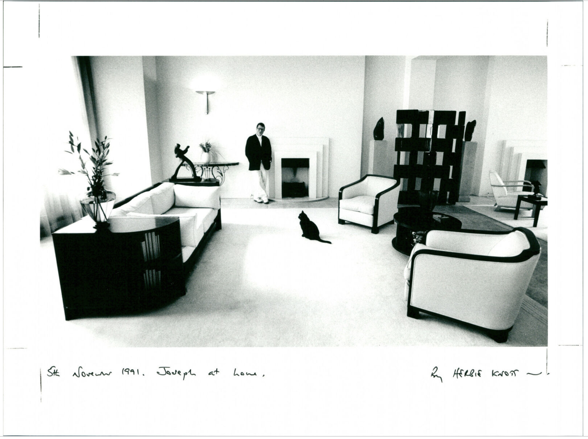 1991, Joseph at home