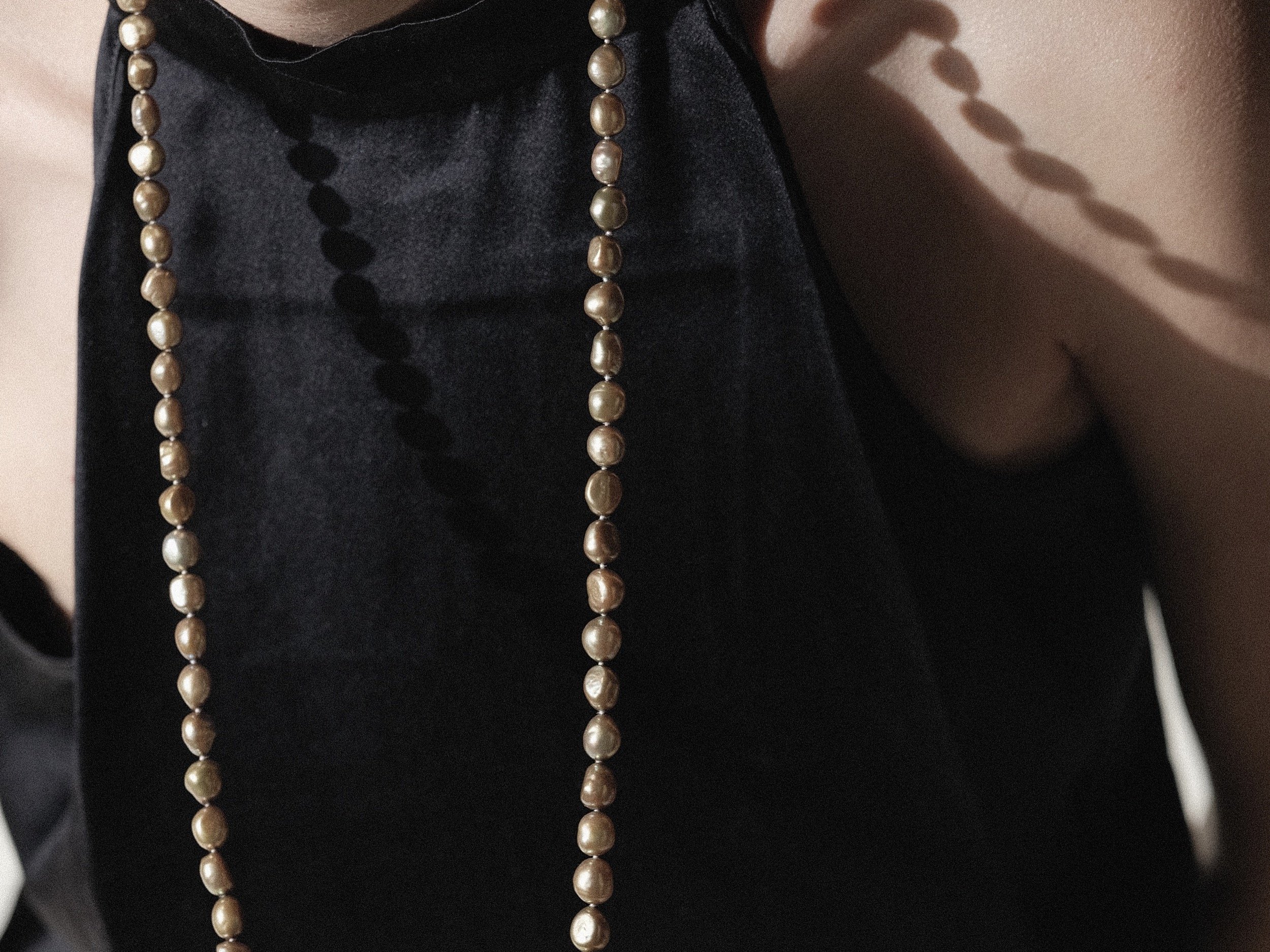 36 inch Hand-Knotted Freshwater Pearl Necklace at Kayten Schmidt