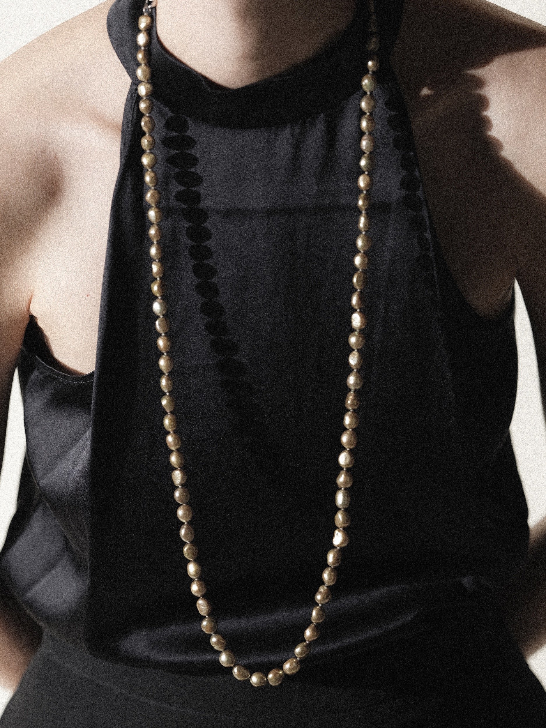 36 inch Hand-Knotted Freshwater Pearl Necklace at Kayten Schmidt