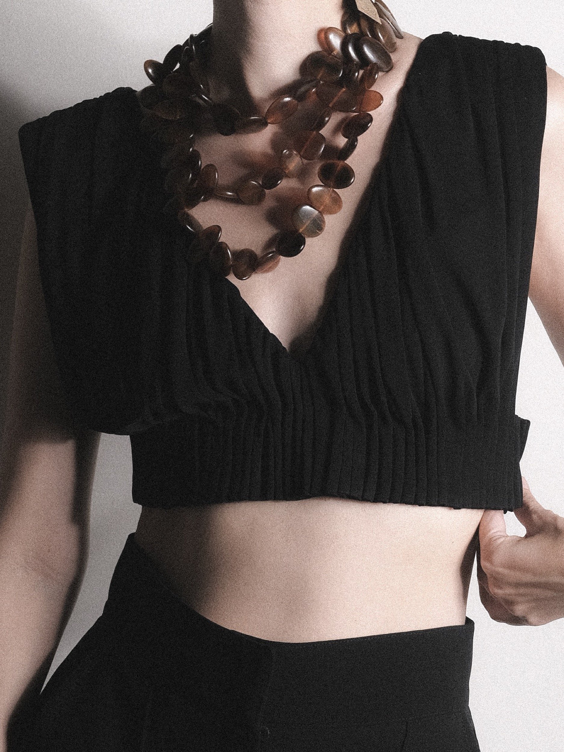 Yves Saint Laurent Rive Gauche Pleated Top at Kayten Schmidt