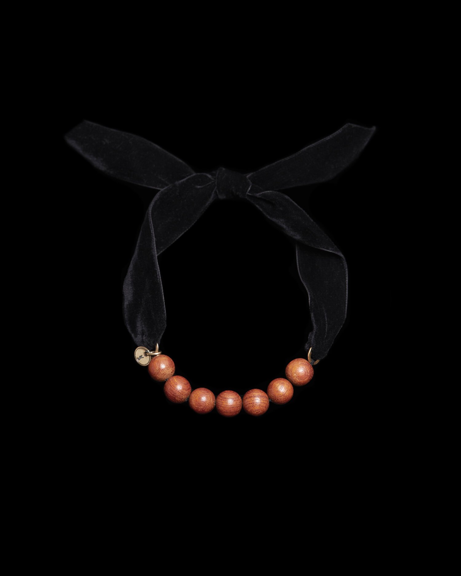 Yves Saint Laurent Wood Necklace at Kayten Schmidt