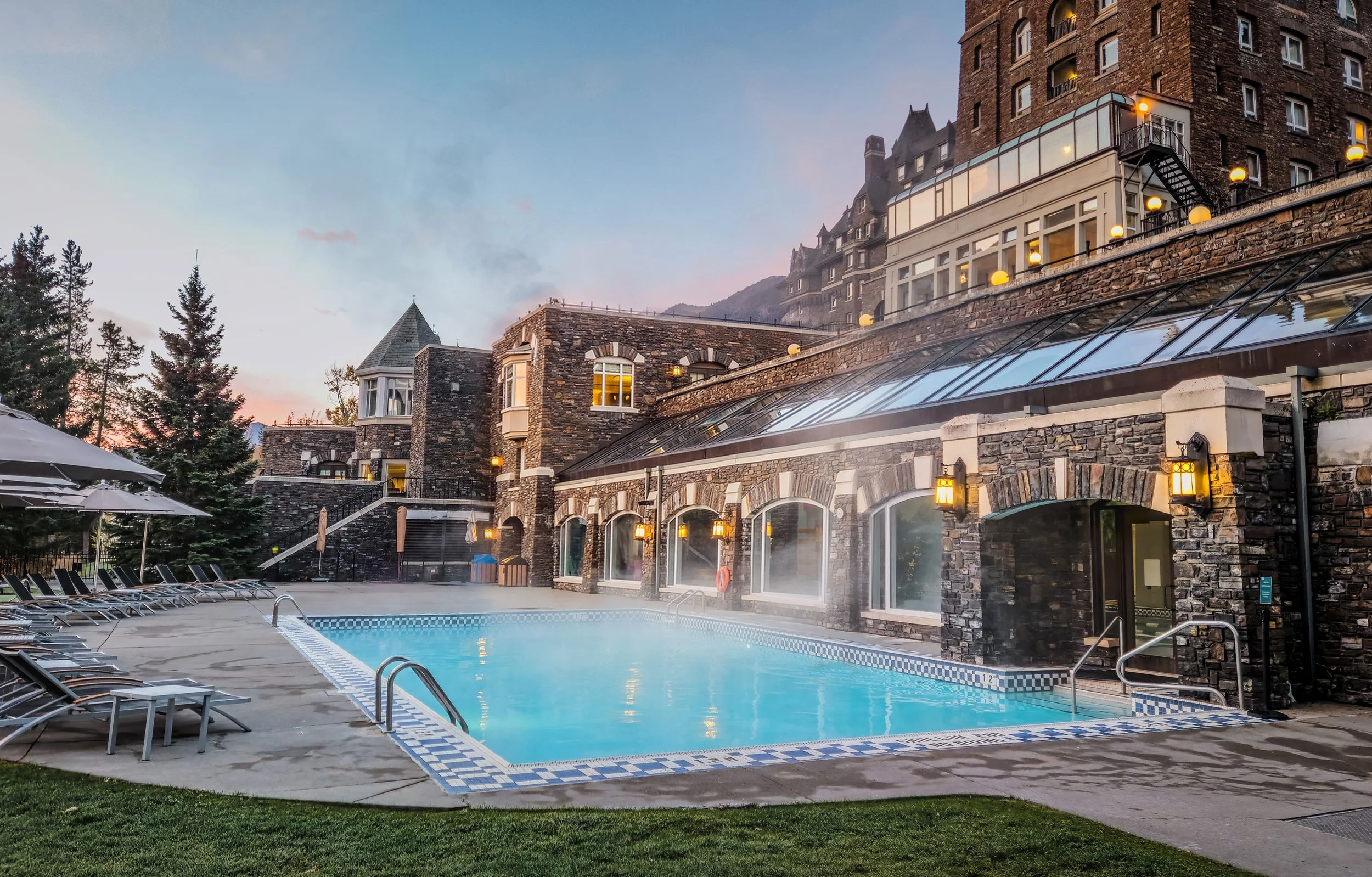 Banff Springs Hotel Pool & Spa — BeckVale