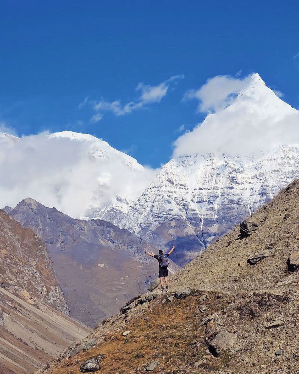 What our family do with their free time - Part #1
Jigme heads deep into the Himalaya on self supported solo adventure runs.
With the peaks of Jhomalhari (7,326m) and Jitchu Drake (6,989m - the guardian diety of Paro, our hometown) for company.
In the