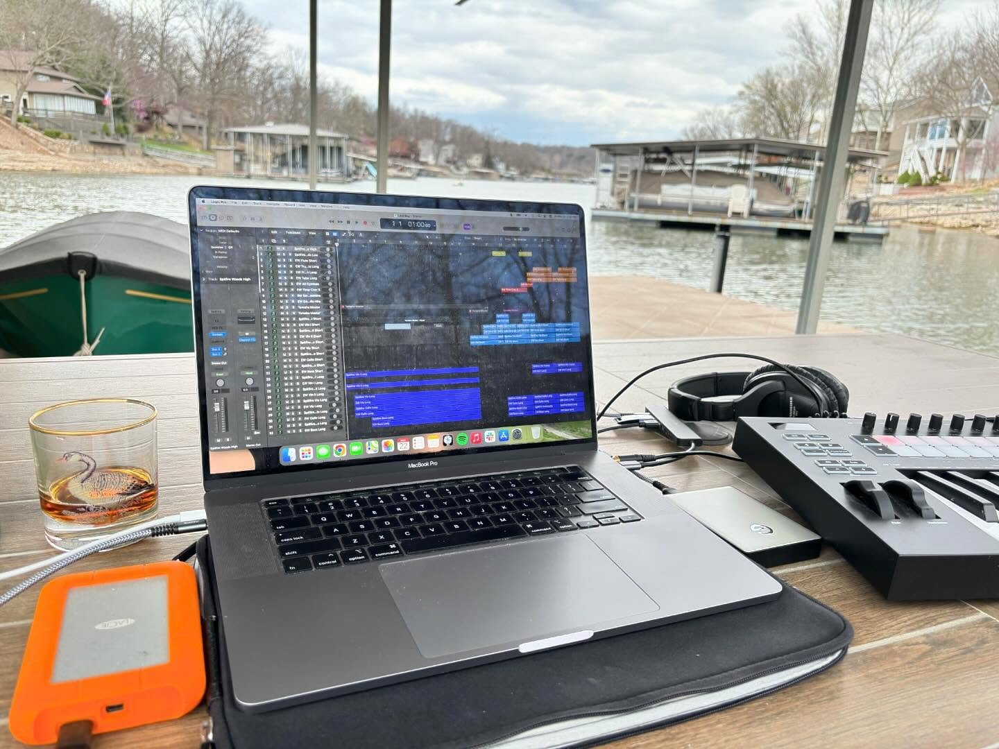 New music in the works #orchestralmusic #productionmusic #composer #lakelife #pantherstl