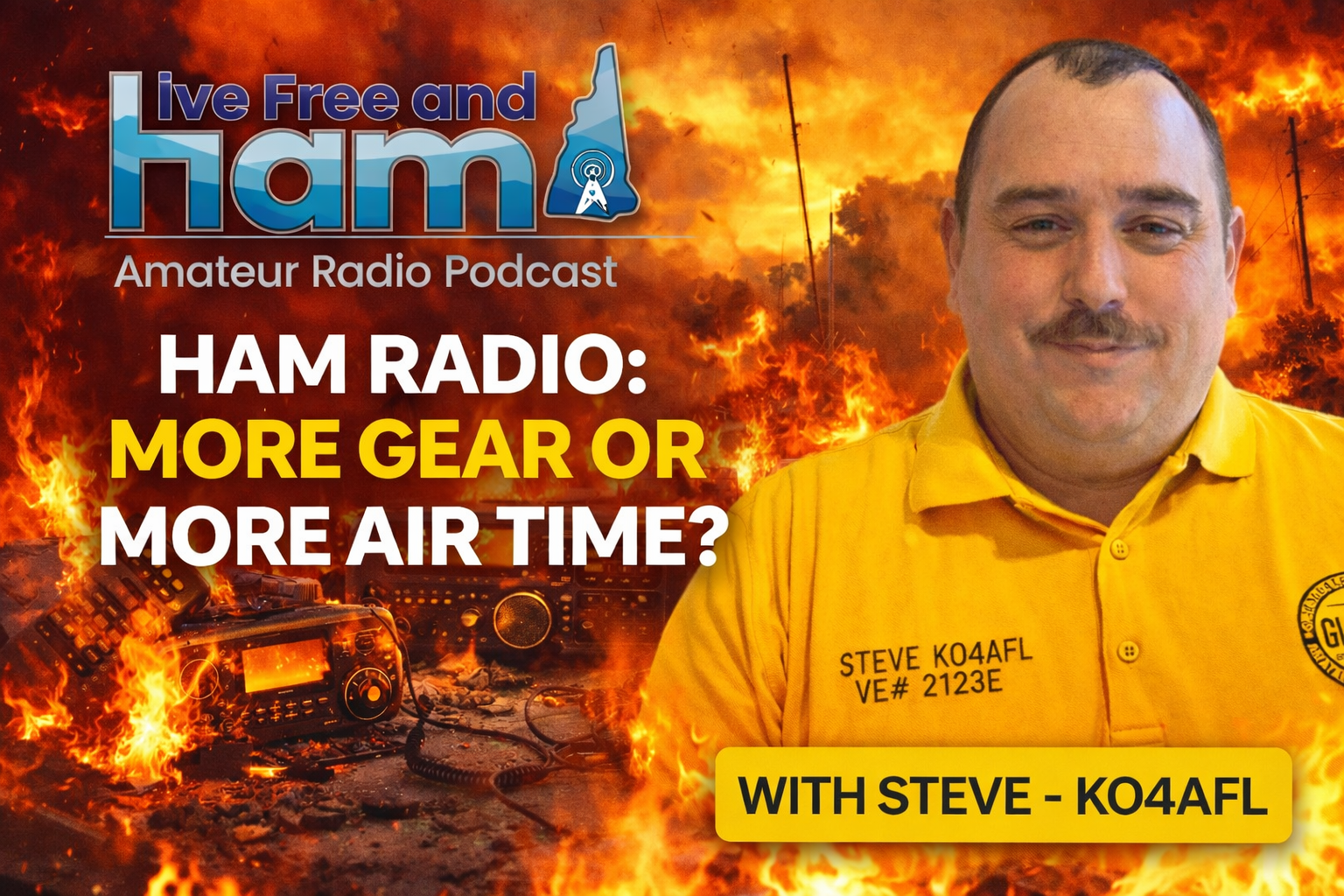 Mistakes Were Made: Ham Radio Reality with Steve KO4AFL