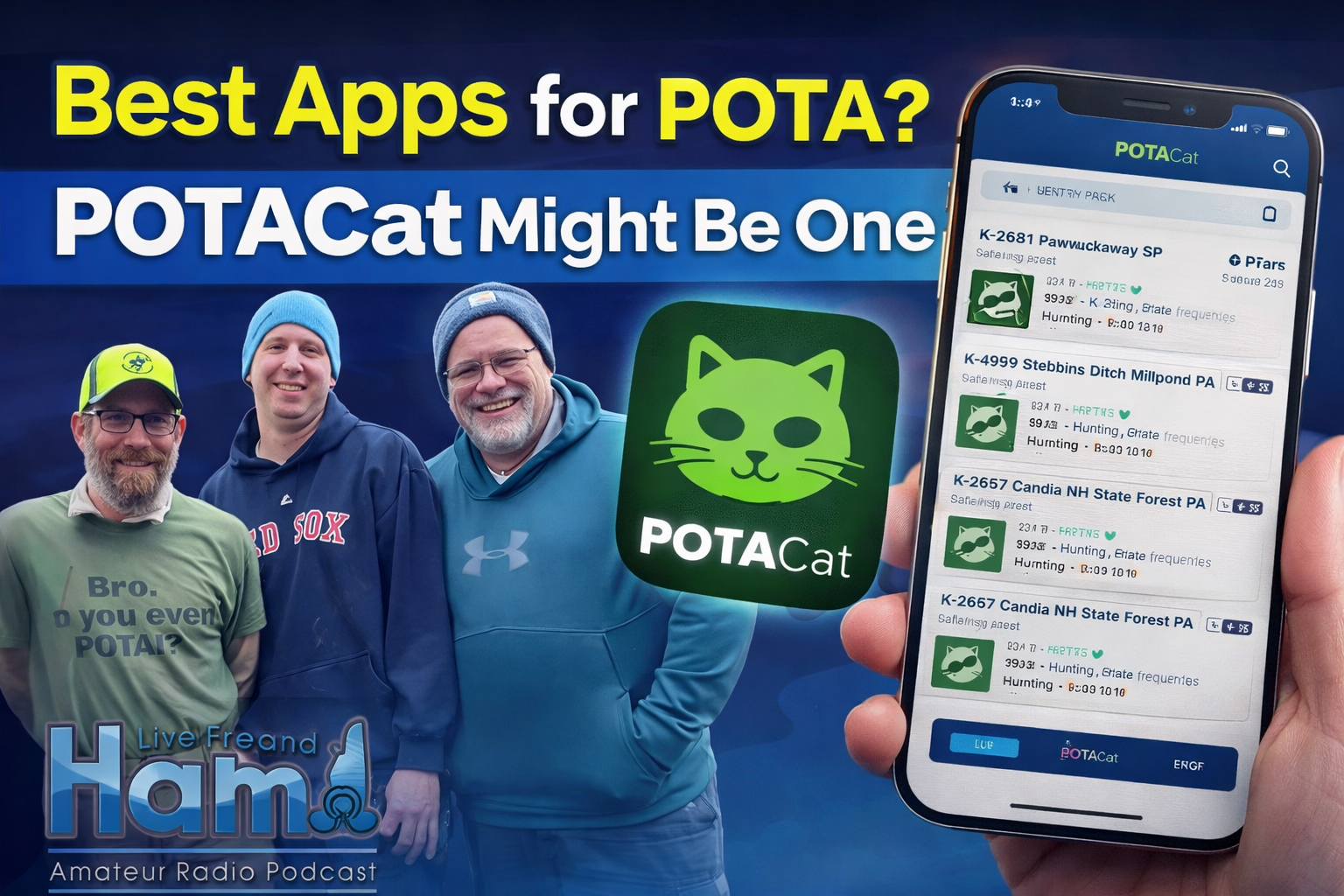 Best Apps for POTA? POTACat Might Be One
