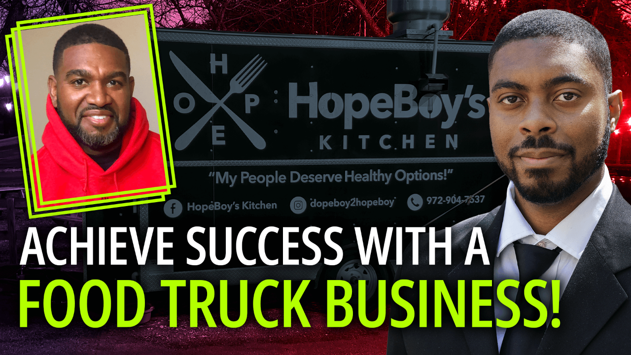 SHS055: From Dump Truck To Thriving Food Truck Business With Chef Rico From Hopeboy's Kitchen!